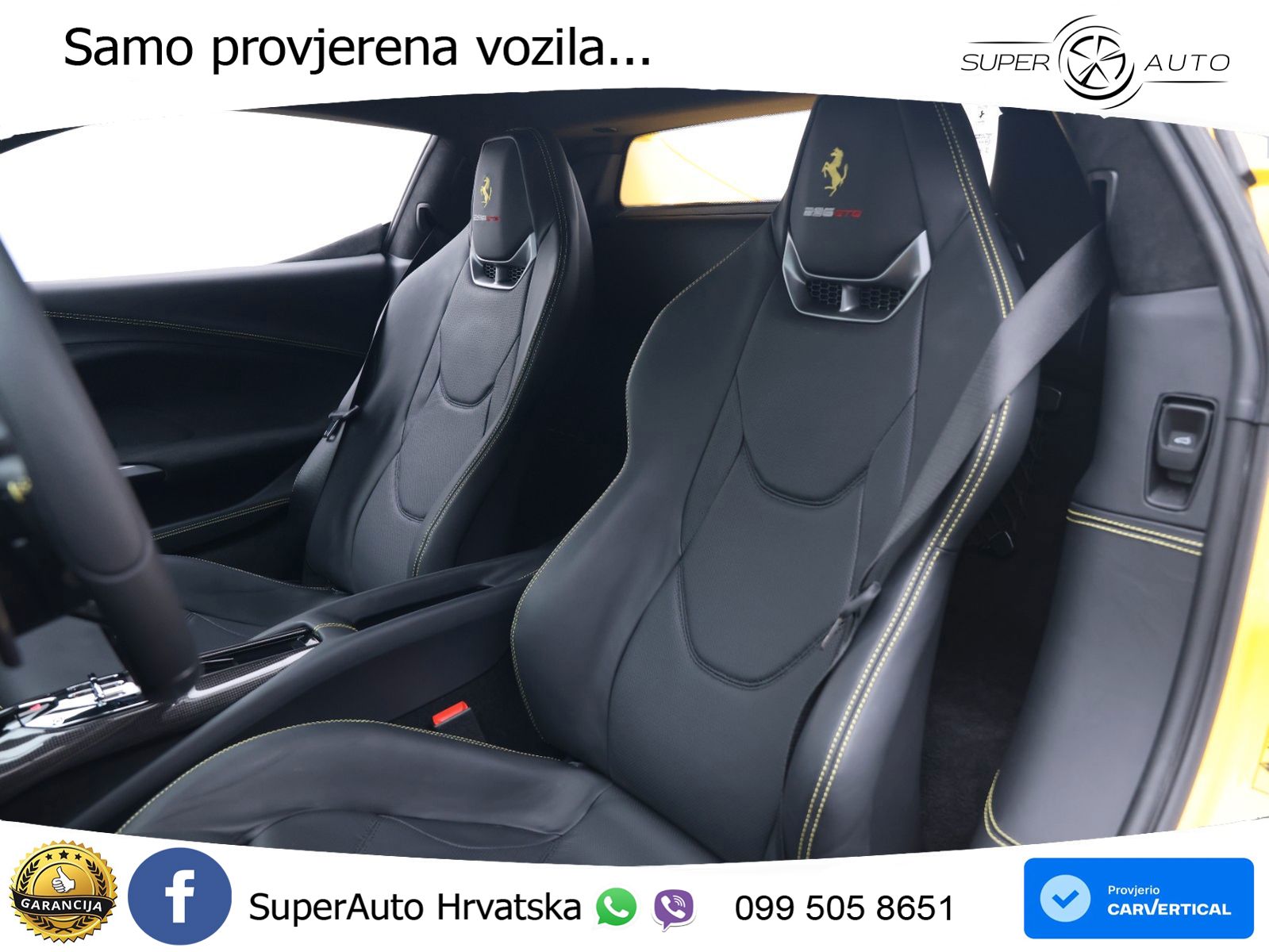 Ferrari 296 GTB 3.0 V6 (830 KS) F1 DCT LED+GR SJED+ACC