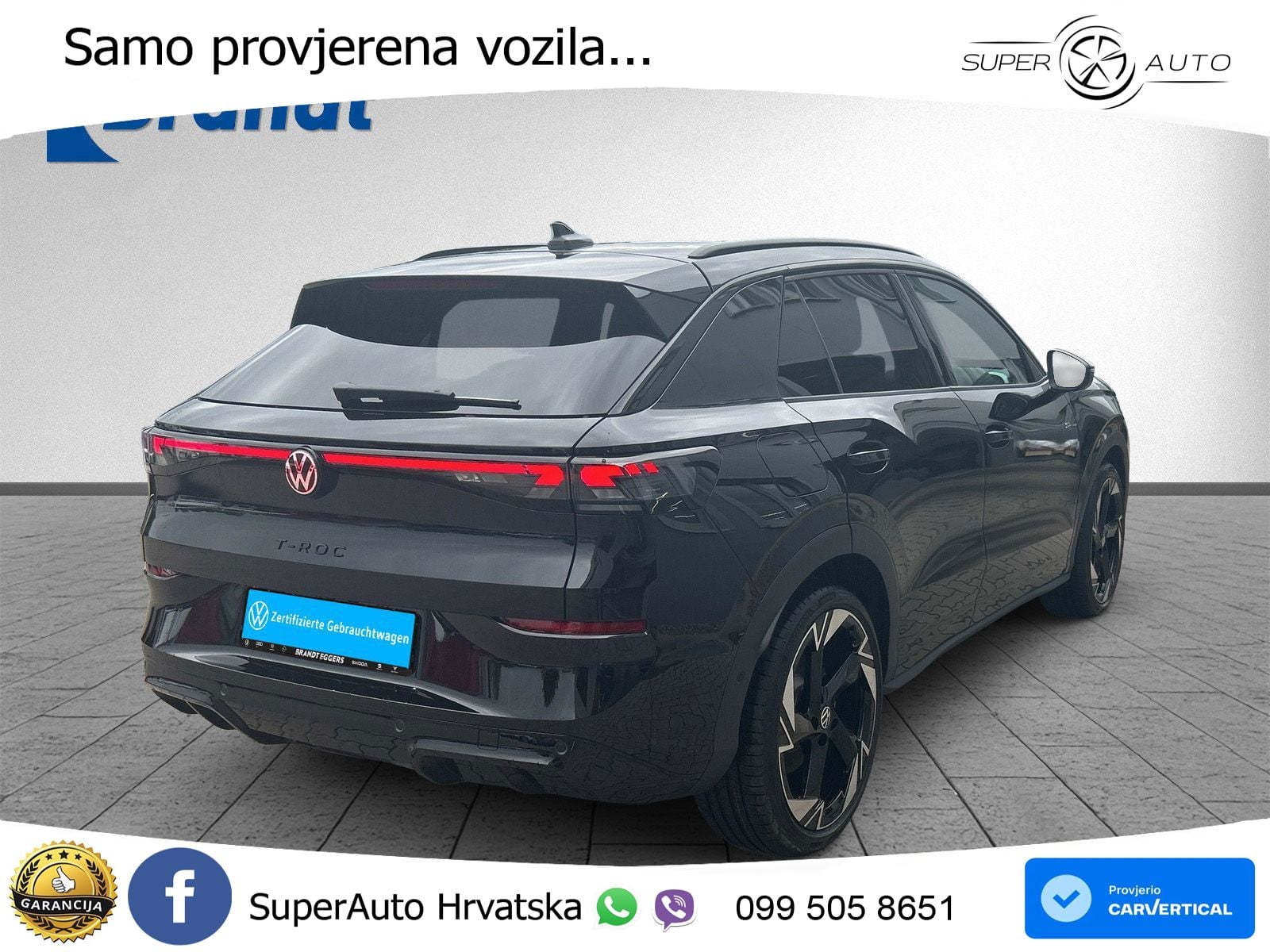 Volkswagen T-Roc 1.5 eTSI (150 KS)  DSG R-Line LED+GR SJED+ACC