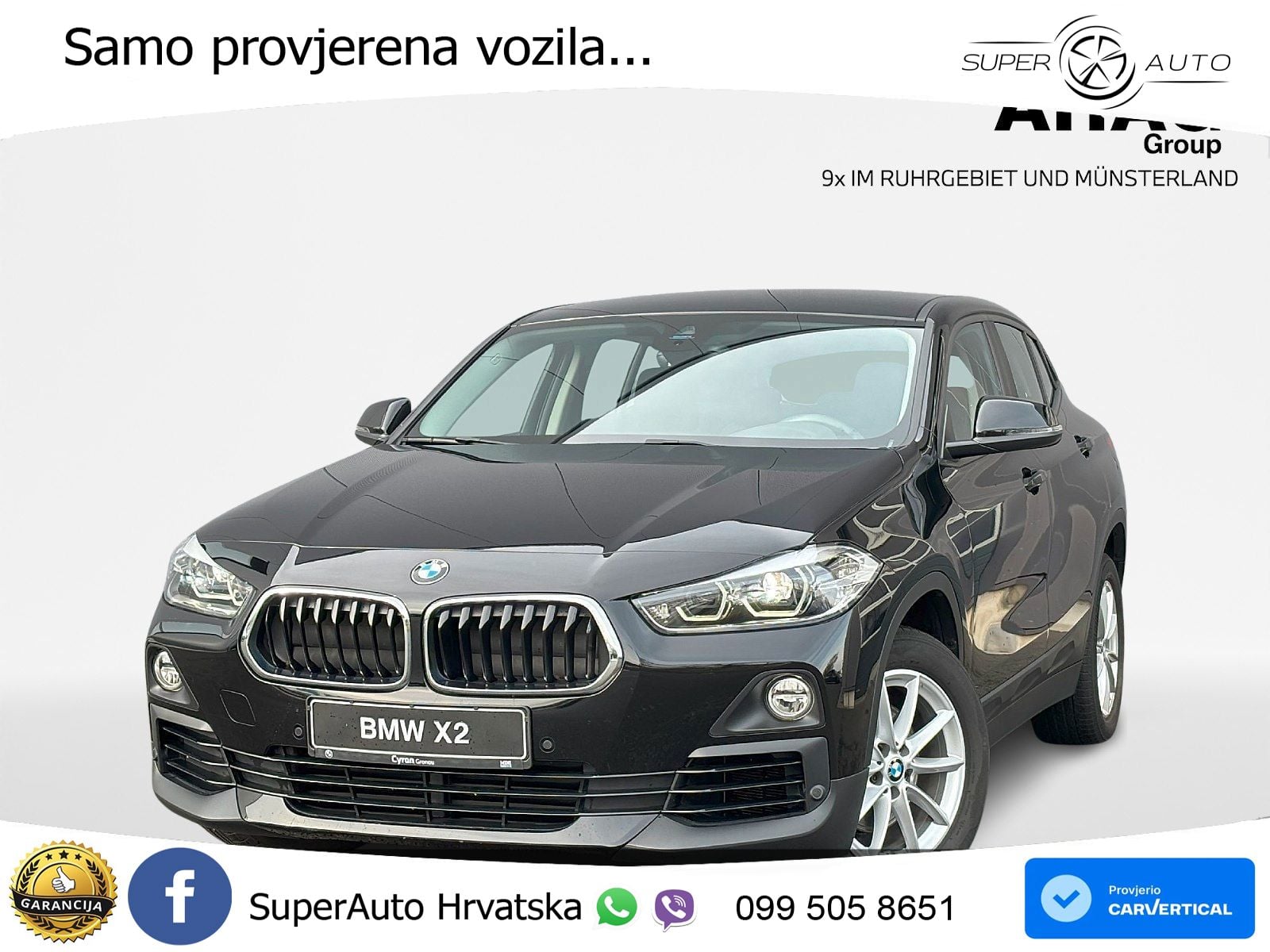 BMW X2 sDrive18i Manual