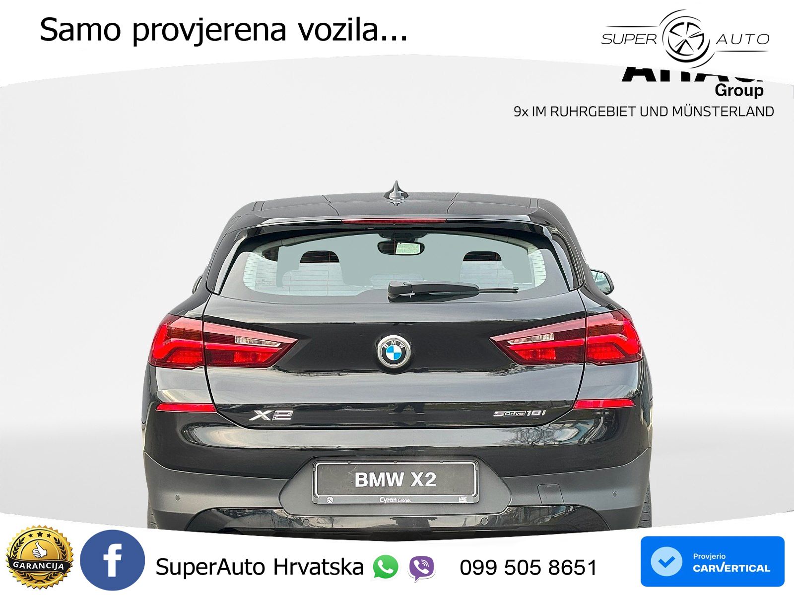 BMW X2 sDrive18i Manual