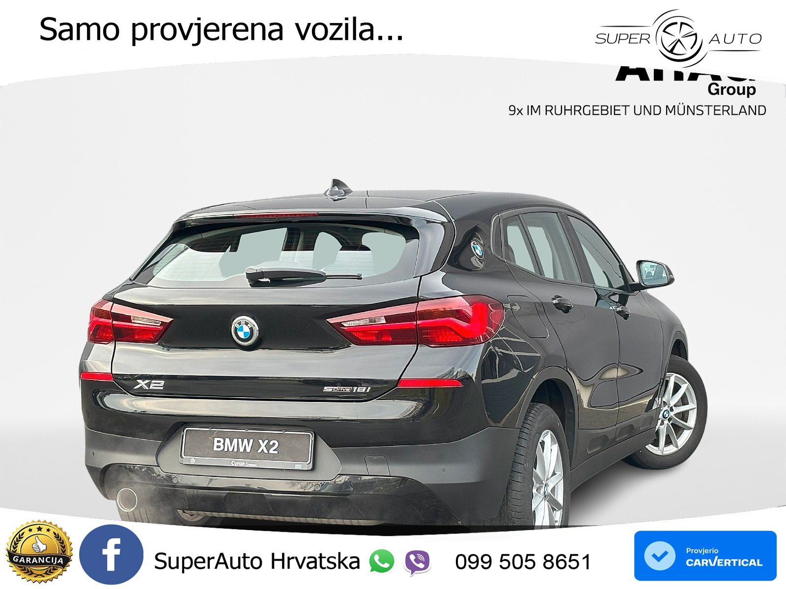 BMW X2 sDrive18i Manual