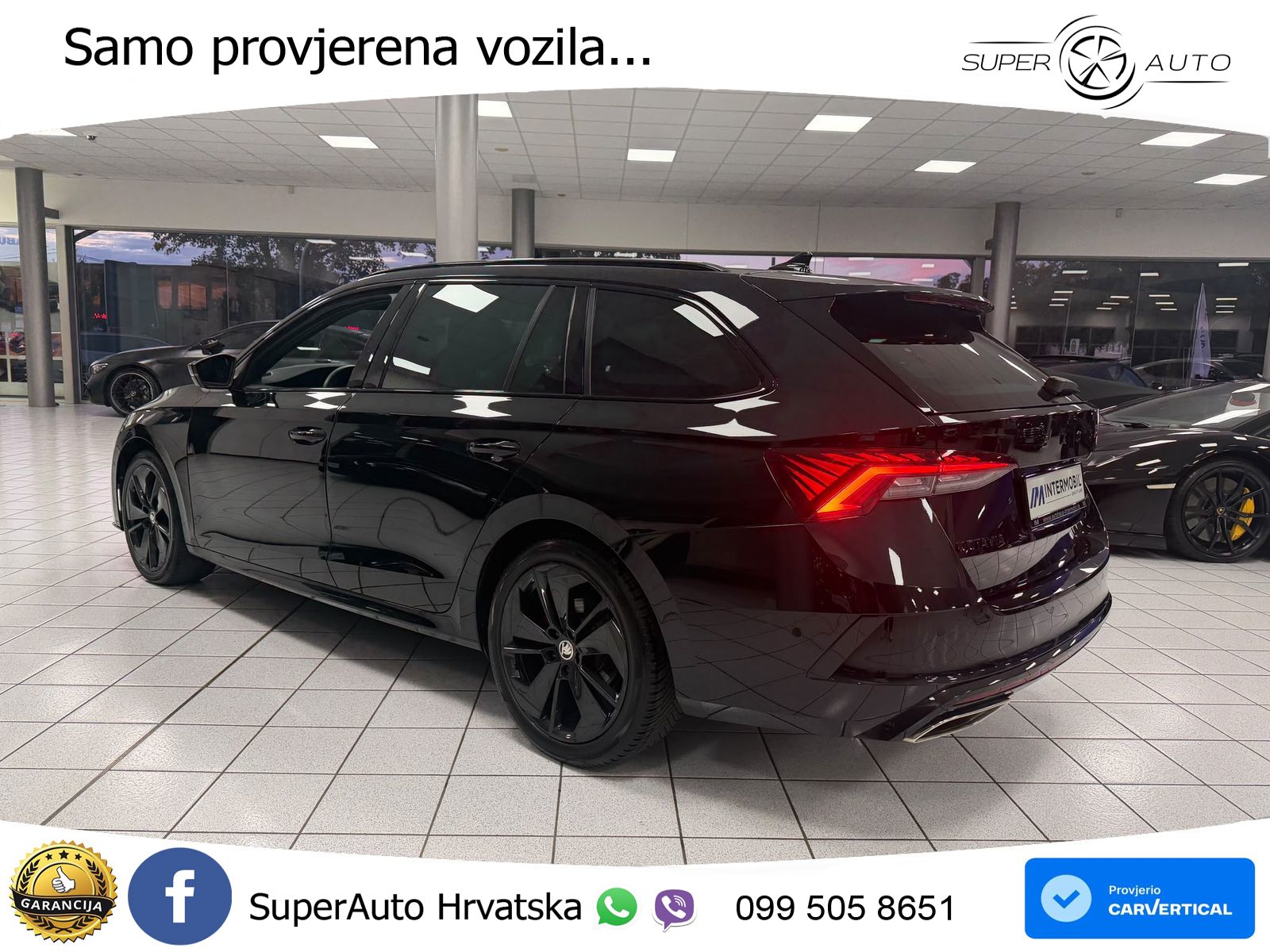 Škoda Octavia Combi RS 2.0 TDI (200 KS) 4x4 DSG LED+GR SJED+ACC