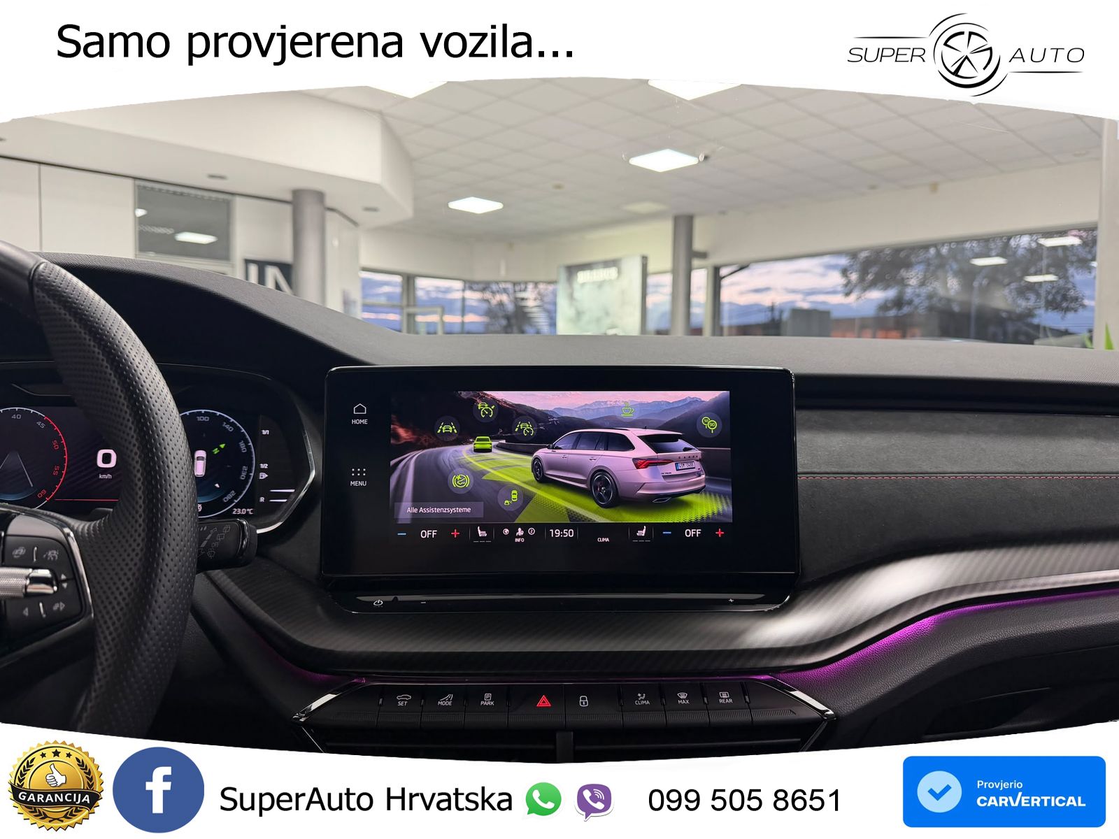 Škoda Octavia Combi RS 2.0 TDI (200 KS) 4x4 DSG LED+GR SJED+ACC
