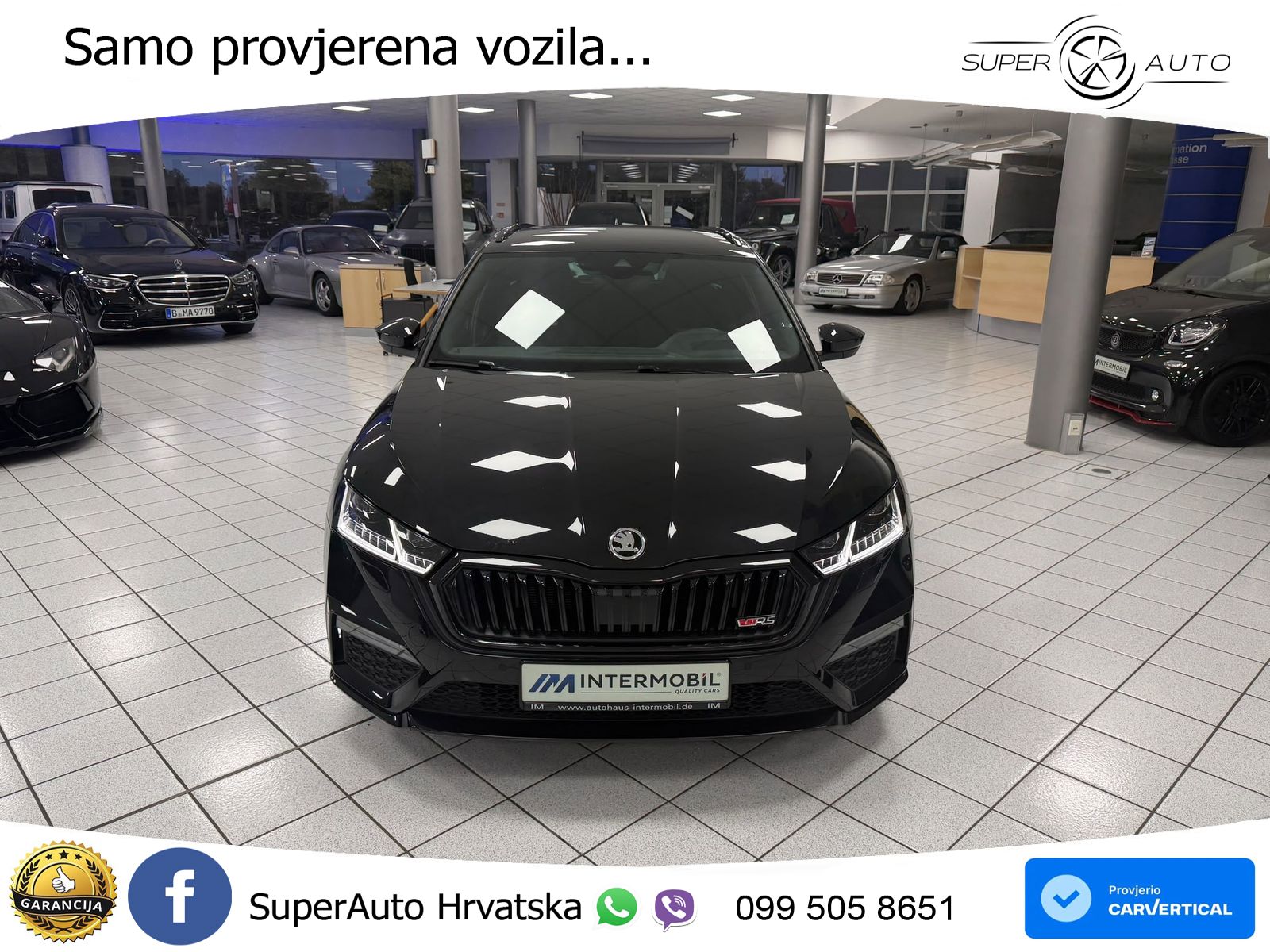Škoda Octavia Combi RS 2.0 TDI (200 KS) 4x4 DSG LED+GR SJED+ACC