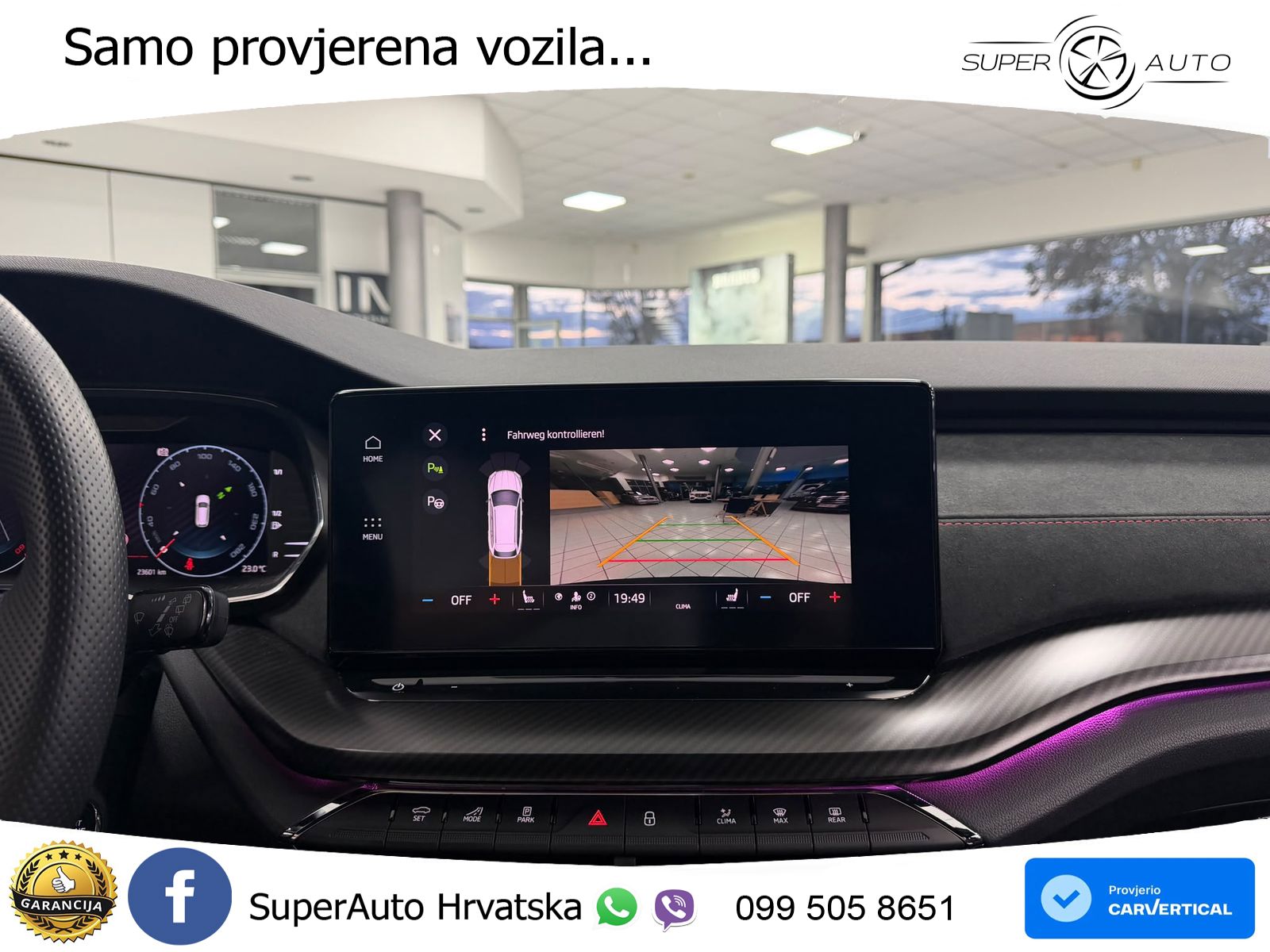 Škoda Octavia Combi RS 2.0 TDI (200 KS) 4x4 DSG LED+GR SJED+ACC