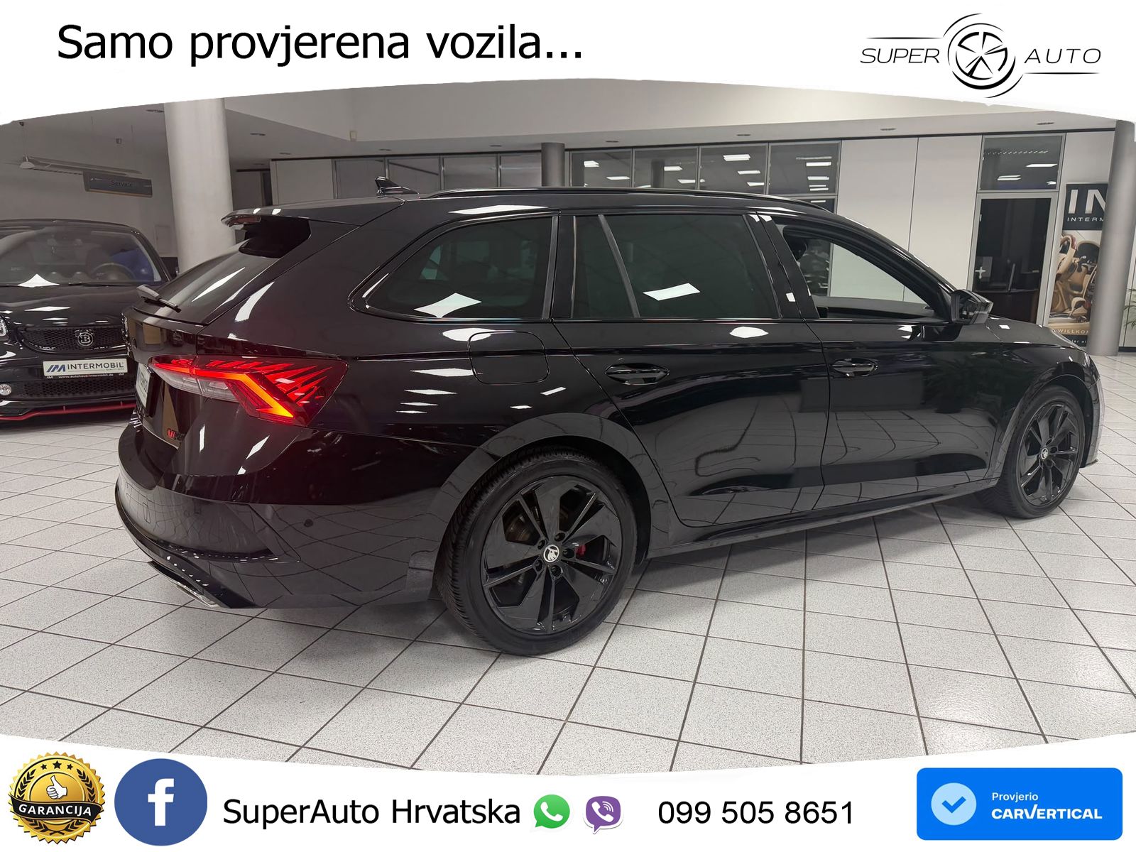 Škoda Octavia Combi RS 2.0 TDI (200 KS) 4x4 DSG LED+GR SJED+ACC