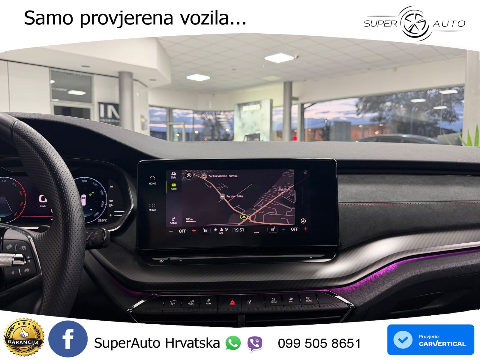Škoda Octavia Combi RS 2.0 TDI (200 KS) 4x4 DSG LED+GR SJED+ACC
