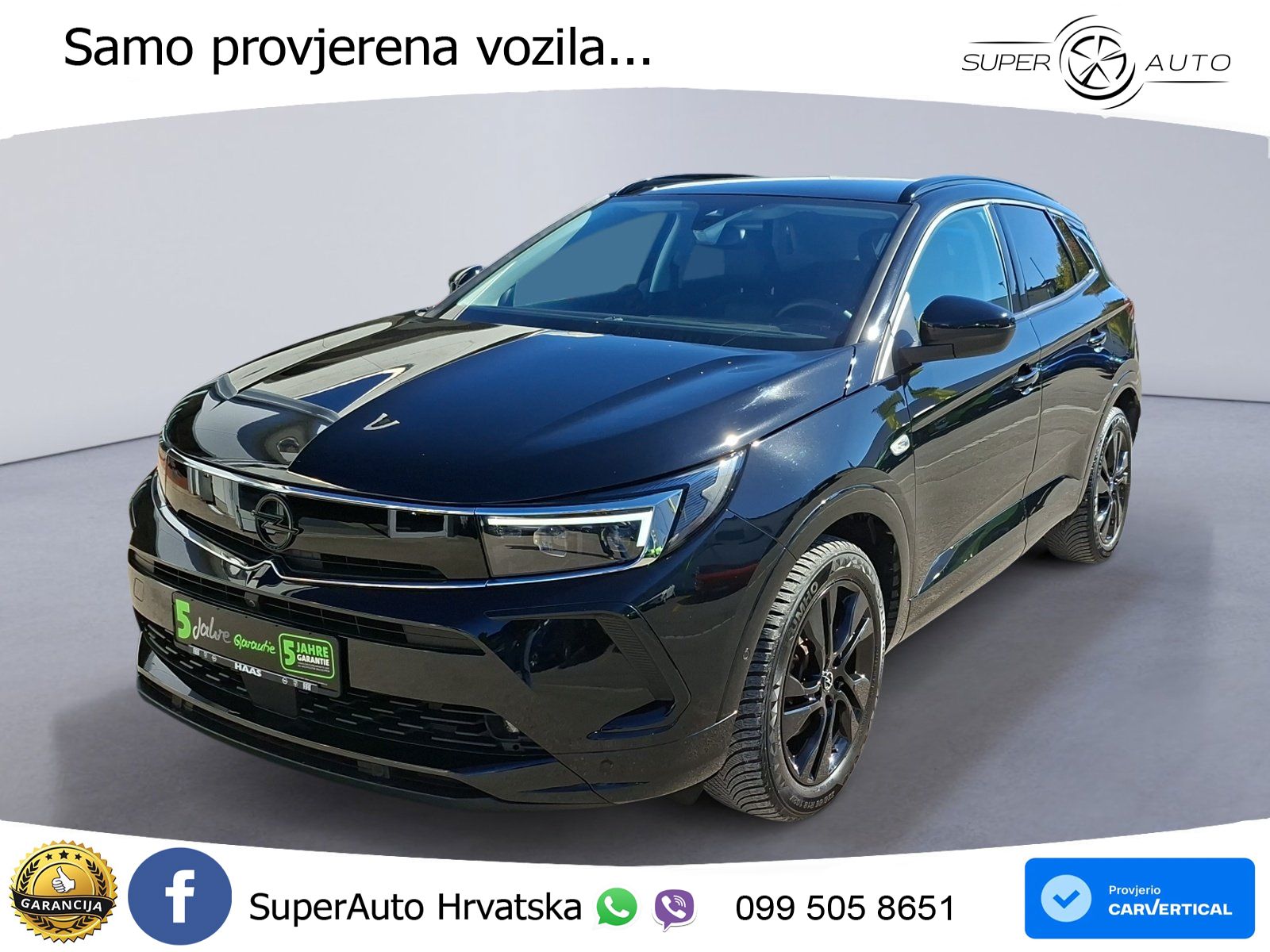 Opel Grandland 1.2i Turbo (130 KS) Automatic GS LED+GR SJED+ACC