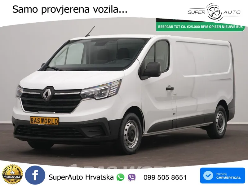 Renault Trafic 130pk L2H1 LED Airco Navi Cruise Parkeers 131 KS