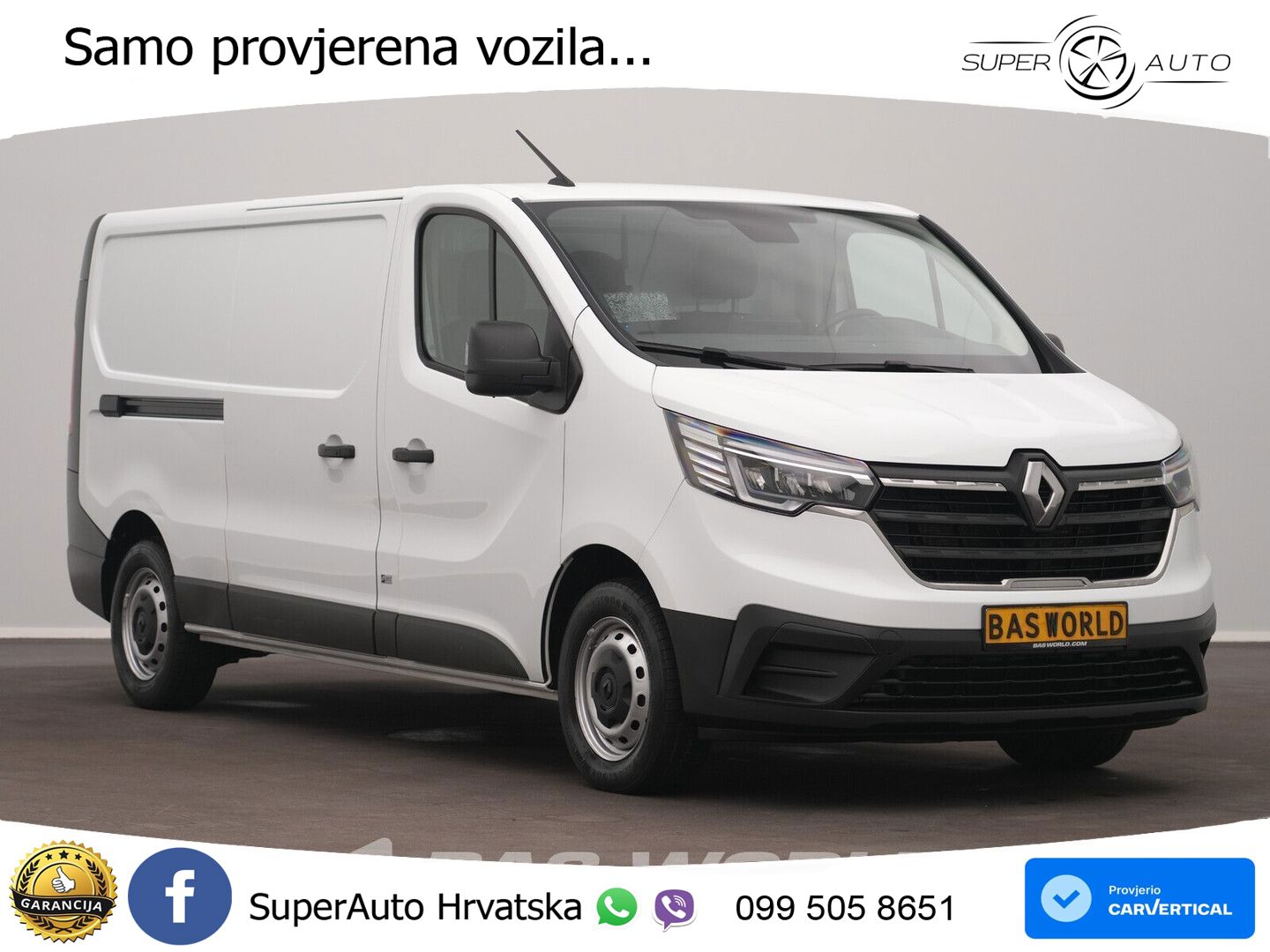 Renault Trafic 130pk L2H1 LED Airco Navi Cruise Parkeers 131 KS