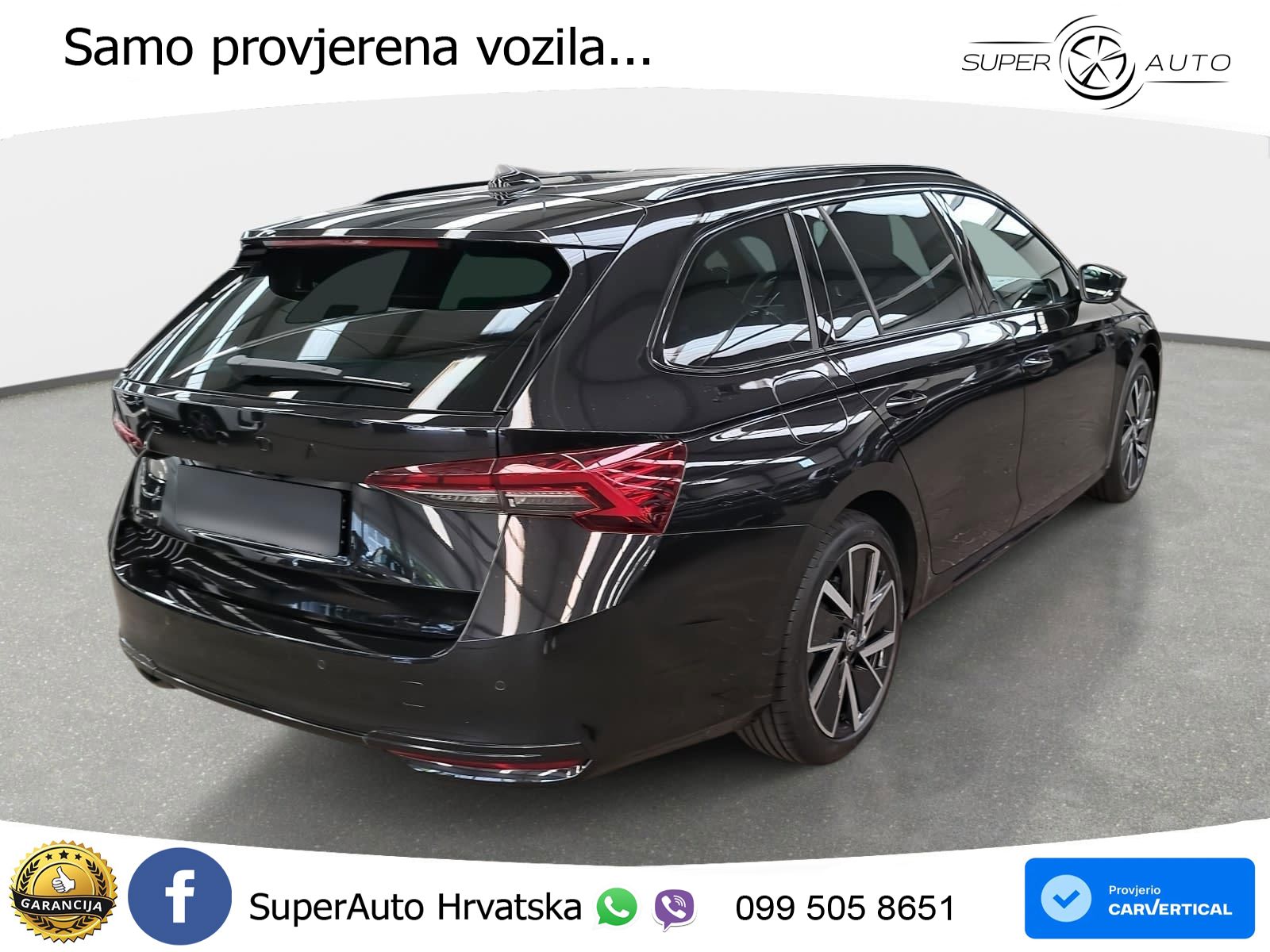 Škoda Octavia Combi 2.0 TDI (150 KS) DSG SportLine LED+GR SJED+ACC