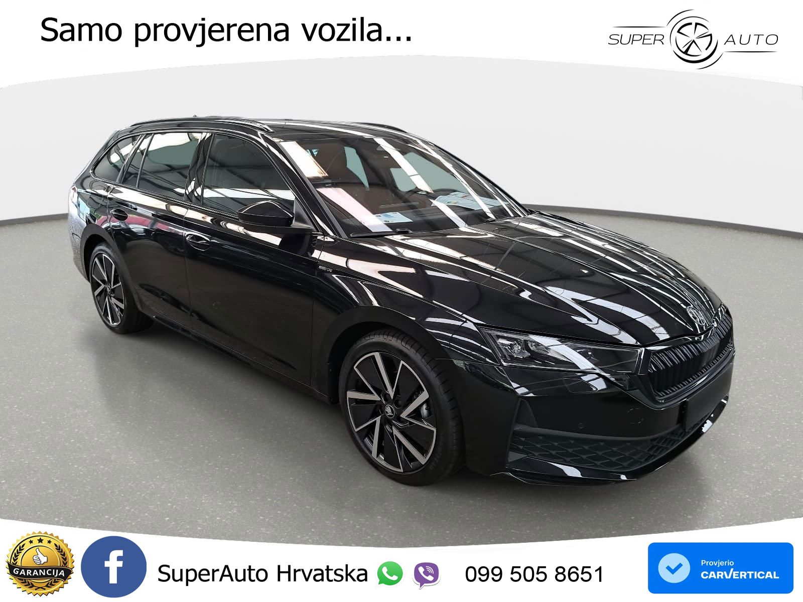 Škoda Octavia Combi 2.0 TDI (150 KS) DSG SportLine LED+GR SJED+ACC