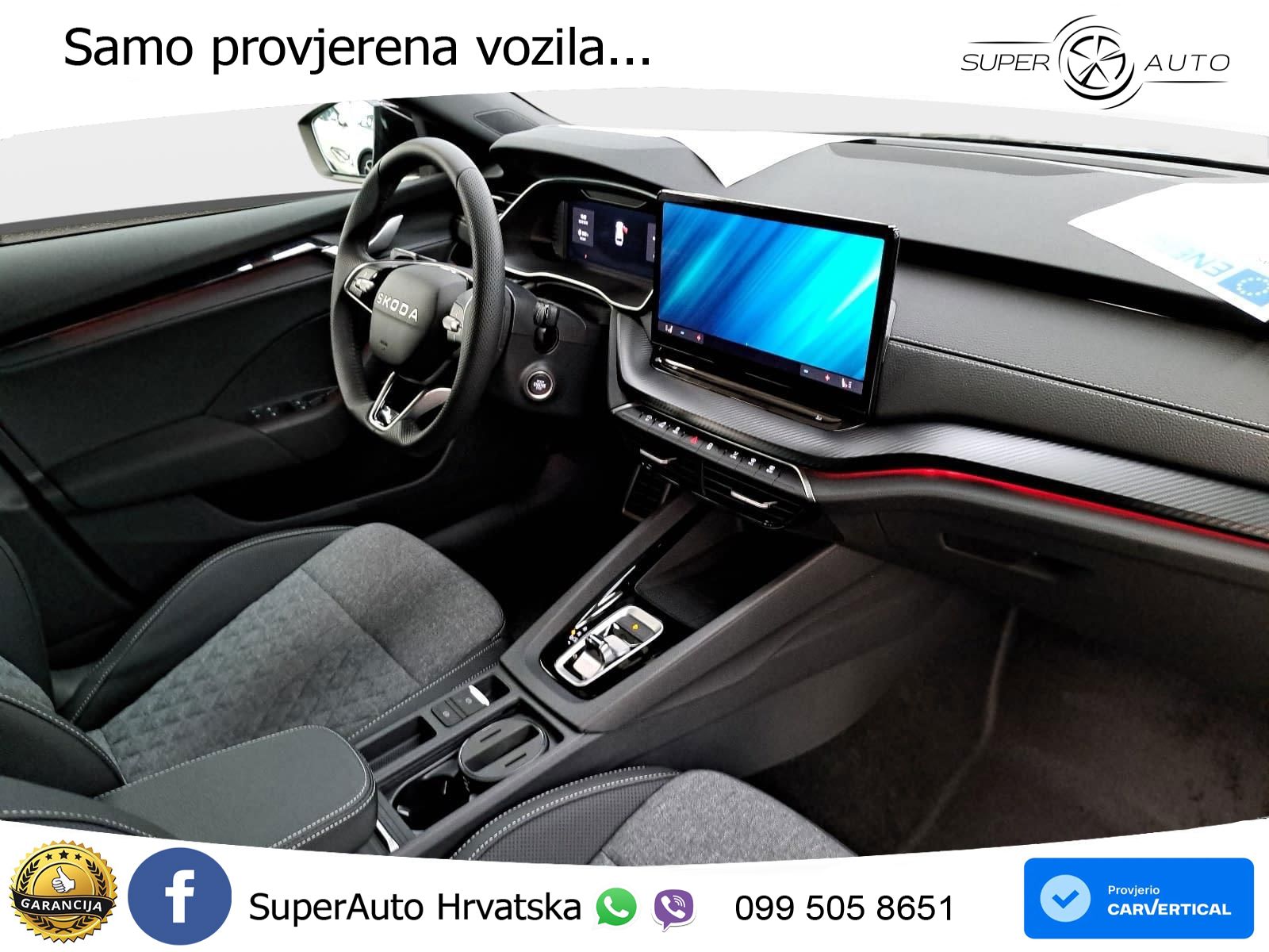 Škoda Octavia Combi 2.0 TDI (150 KS) DSG SportLine LED+GR SJED+ACC