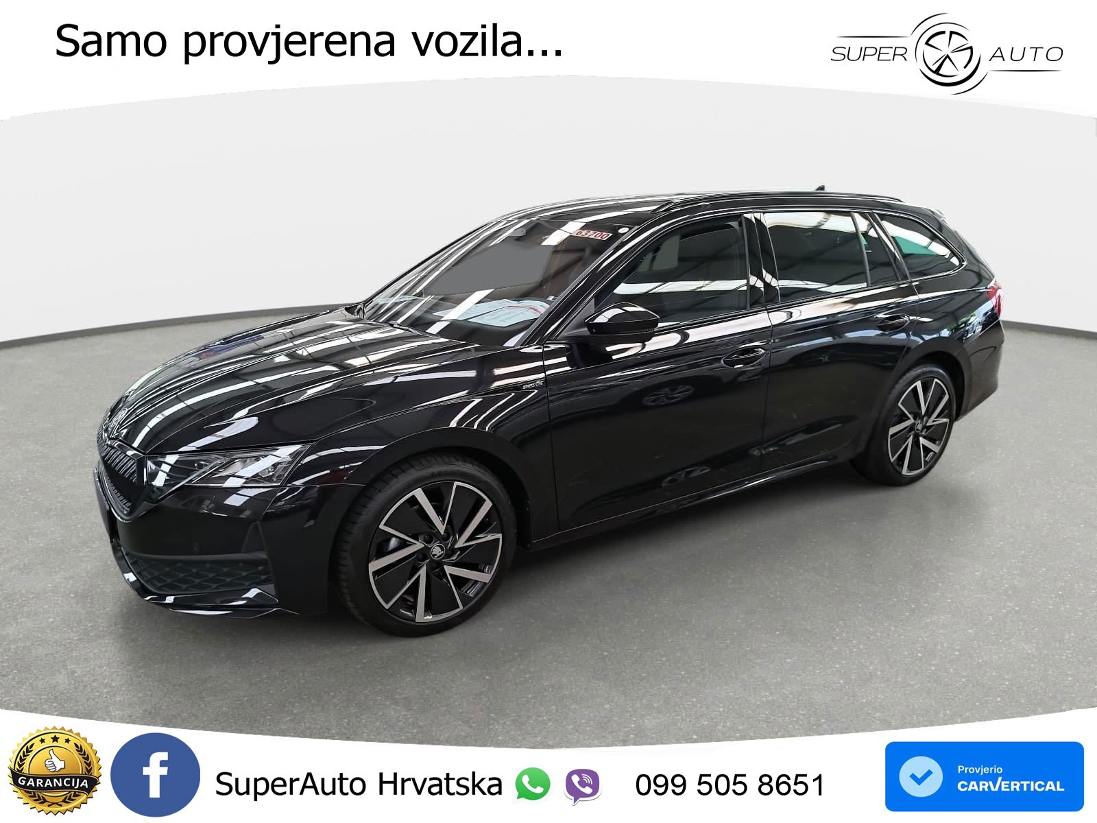 Škoda Octavia Combi 2.0 TDI (150 KS) DSG SportLine LED+GR SJED+ACC