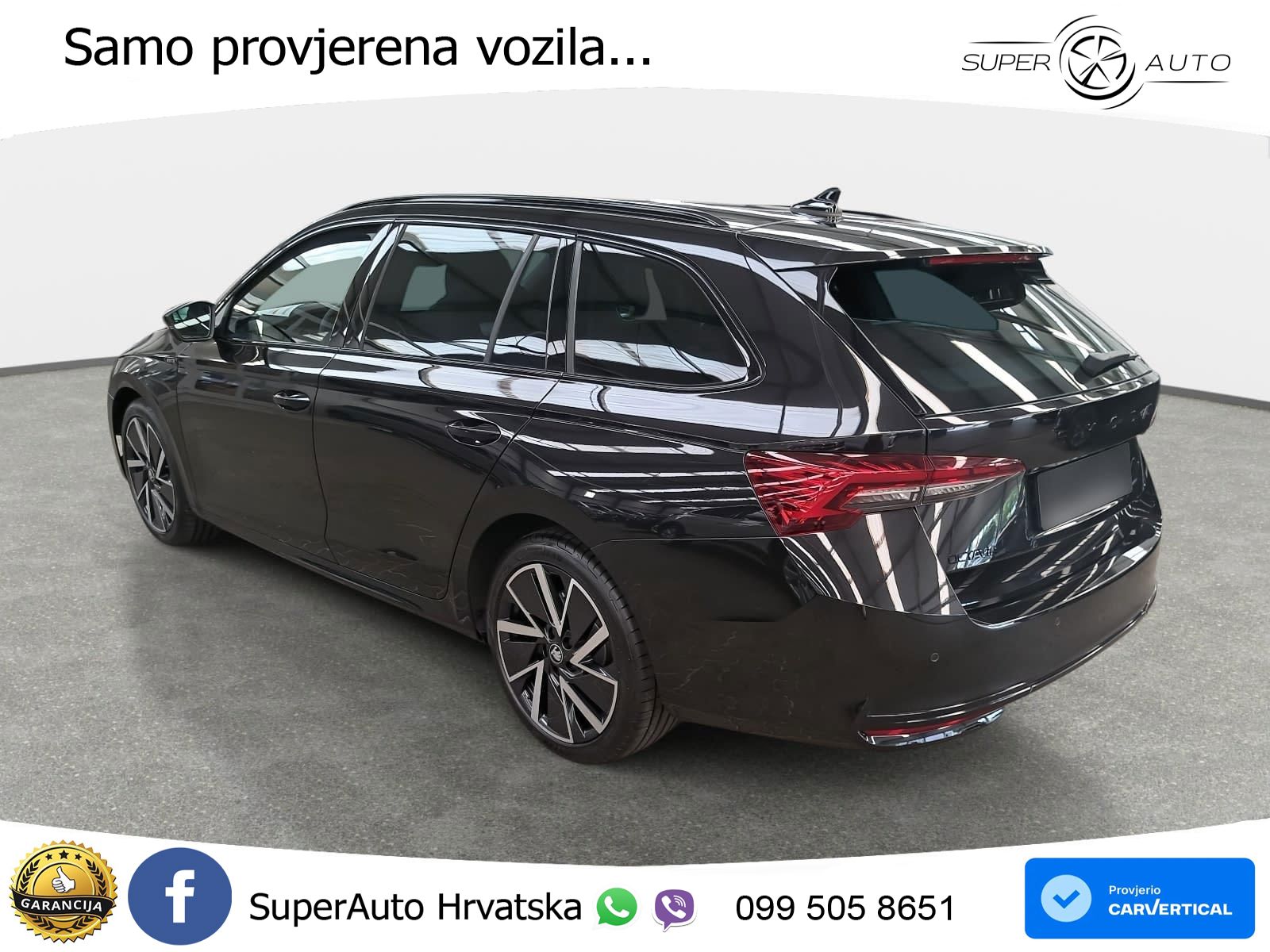 Škoda Octavia Combi 2.0 TDI (150 KS) DSG SportLine LED+GR SJED+ACC