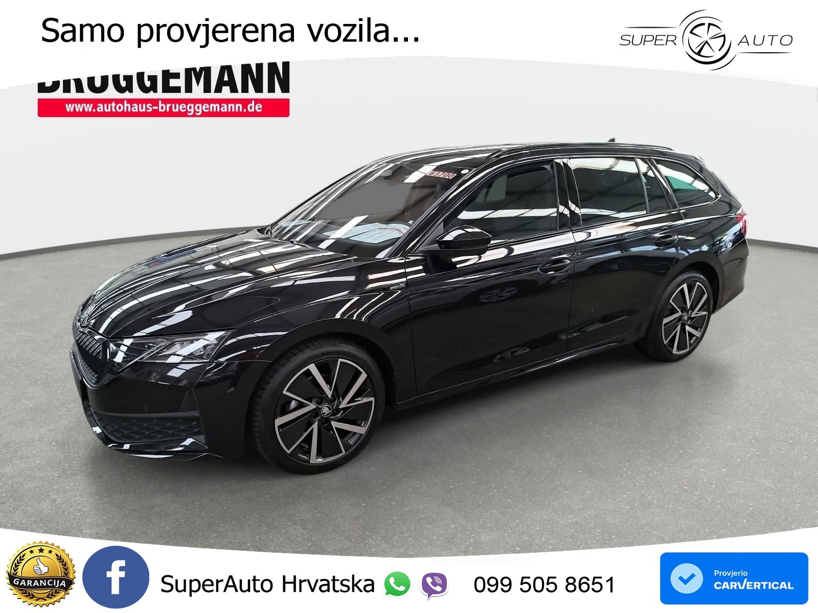 Škoda Octavia Combi 2.0 TDI (150 KS) DSG SportLine LED+GR SJED+ACC