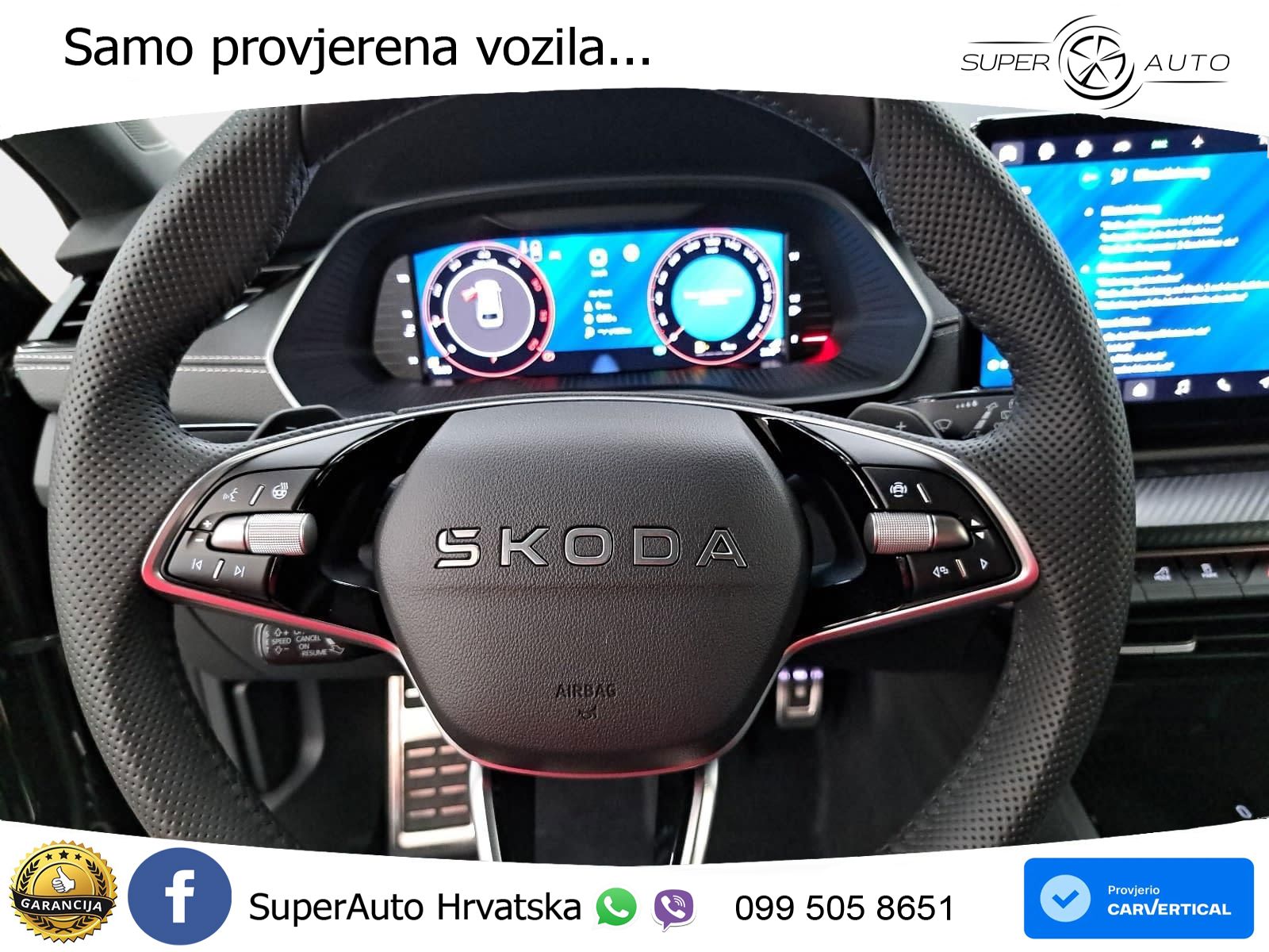 Škoda Octavia Combi 2.0 TDI (150 KS) DSG SportLine LED+GR SJED+ACC