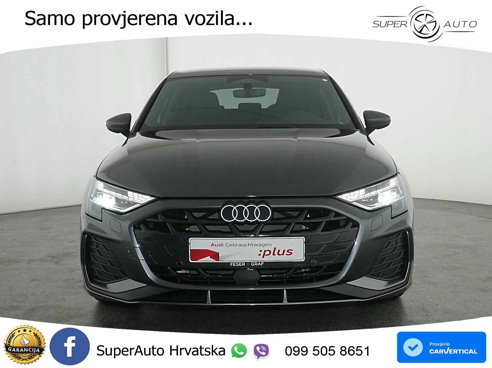 Audi A3 Sportback 40 TFSI e (204 KS) Plug-in Hybrid S tronic S line LED+GR SJED+ACC