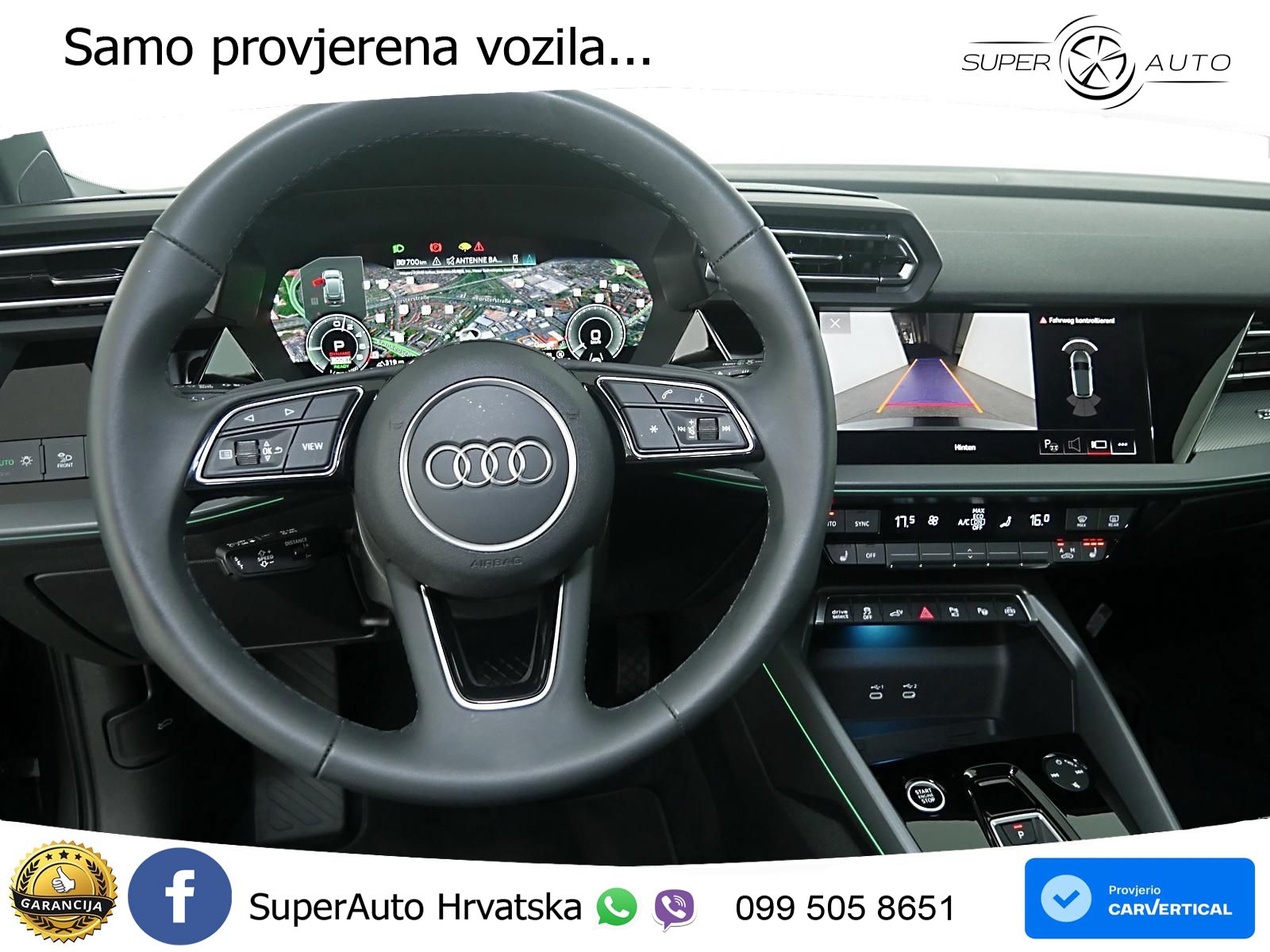 Audi A3 Sportback 40 TFSI e (204 KS) Plug-in Hybrid S tronic S line LED+GR SJED+ACC
