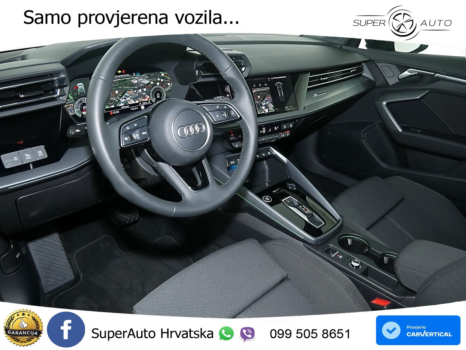Audi A3 Sportback 40 TFSI e (204 KS) Plug-in Hybrid S tronic S line LED+GR SJED+ACC