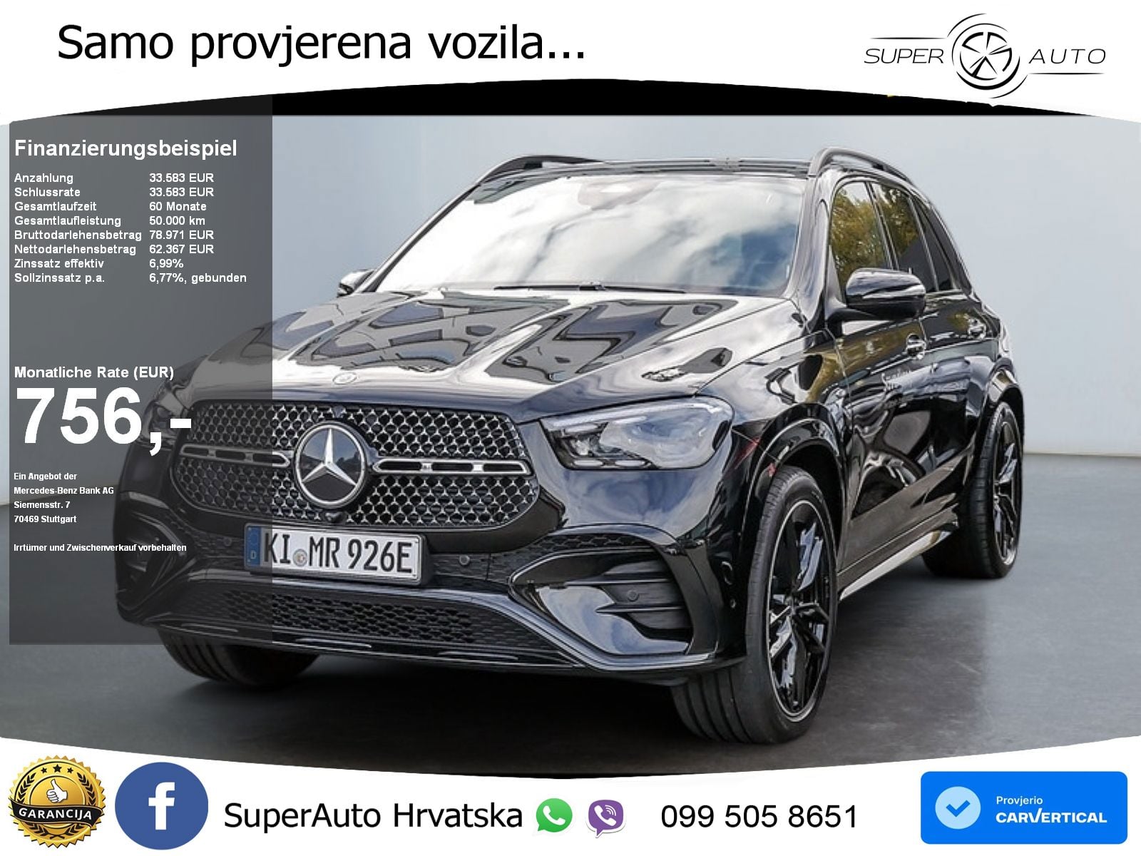 Mercedes GLE 350de (333 KS) 4MATIC 9G-TRONIC AMG ACC+HEAD+4xGR SJED+360+PANO