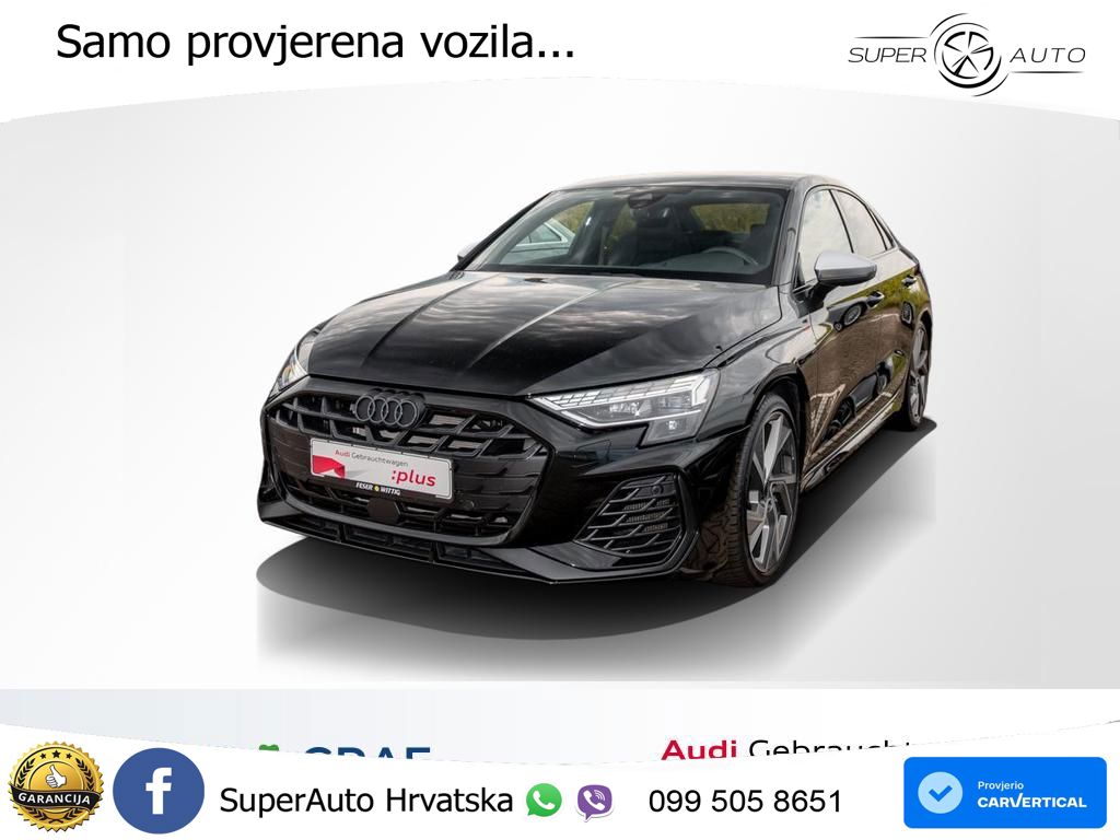 Audi S3 Limuzina 2.0 TFSI (333 KS) quattro S tronic LED+GR SJED+ACC