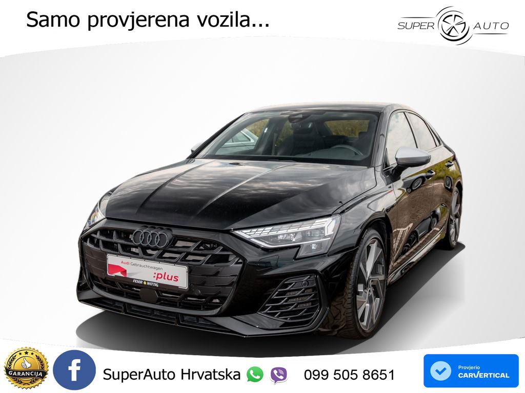 Audi S3 Limuzina 2.0 TFSI (333 KS) quattro S tronic LED+GR SJED+ACC