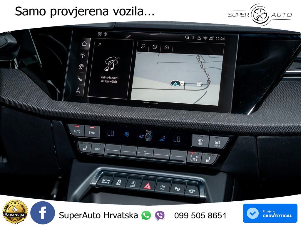 Audi S3 Limuzina 2.0 TFSI (333 KS) quattro S tronic LED+GR SJED+ACC