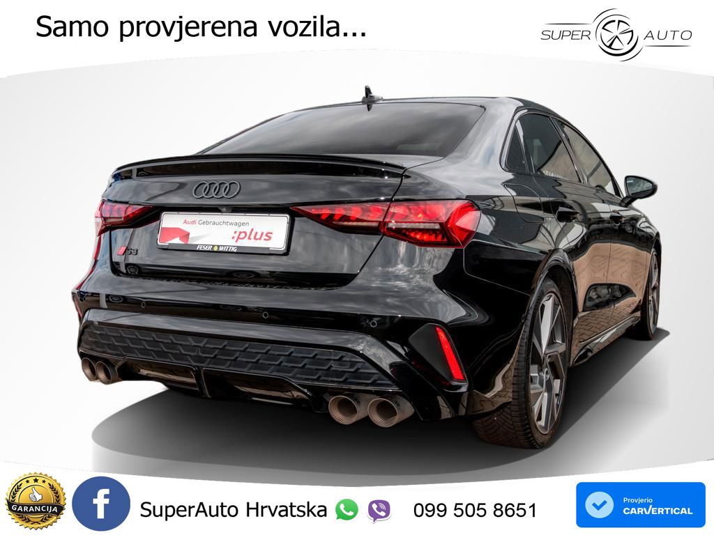 Audi S3 Limuzina 2.0 TFSI (333 KS) quattro S tronic LED+GR SJED+ACC