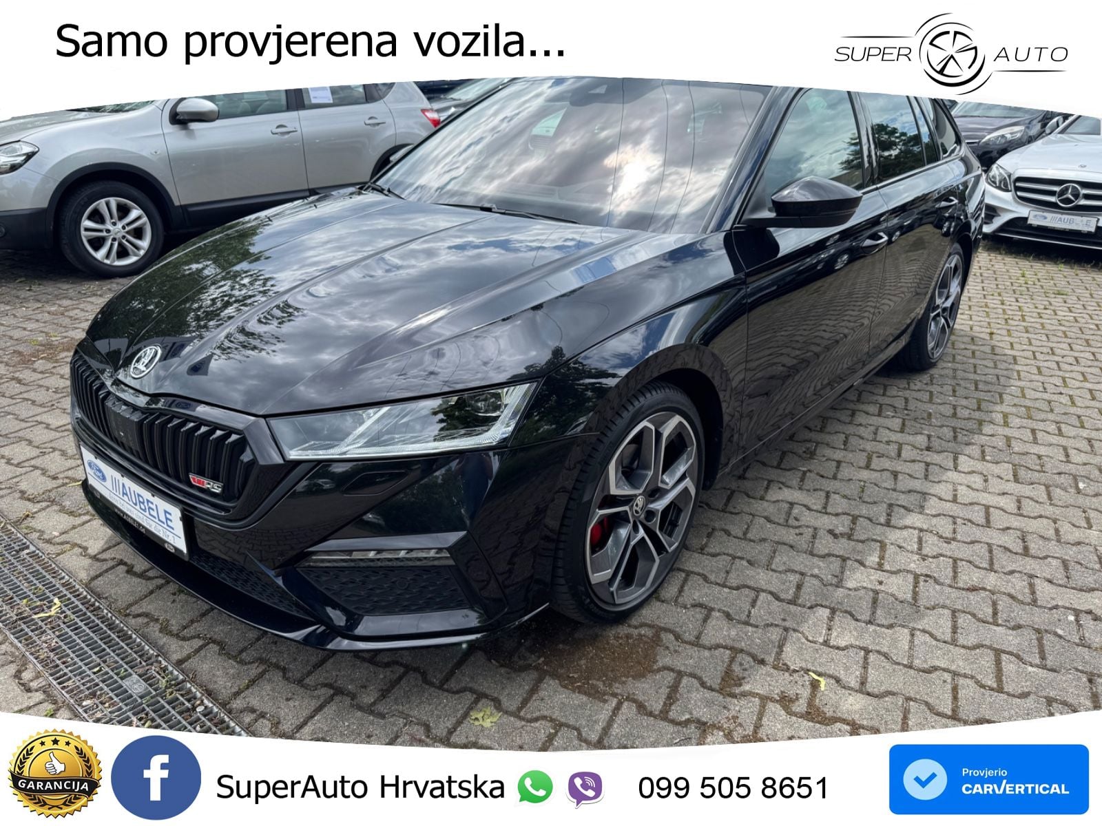 Škoda Octavia Combi RS 2.0 TDI (200 KS) 4x4 DSG LED+GR SJED+ACC
