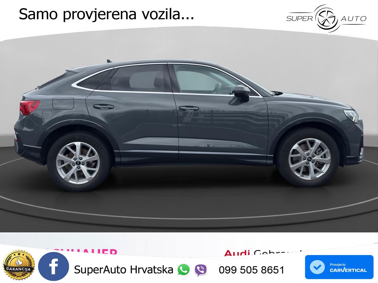 Audi Q3 Sportback 45 TFSIe (245 KS) S tronic