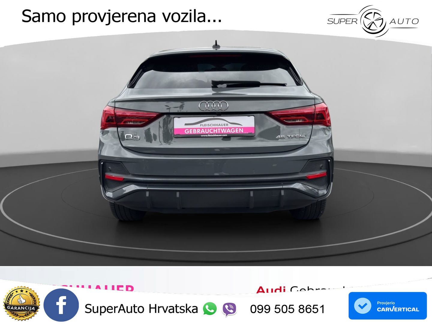 Audi Q3 Sportback 45 TFSIe (245 KS) S tronic