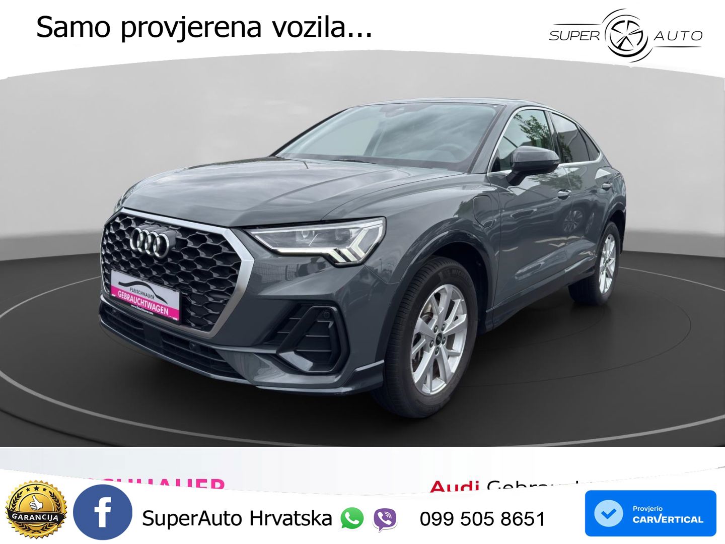 Audi Q3 Sportback 45 TFSIe (245 KS) S tronic