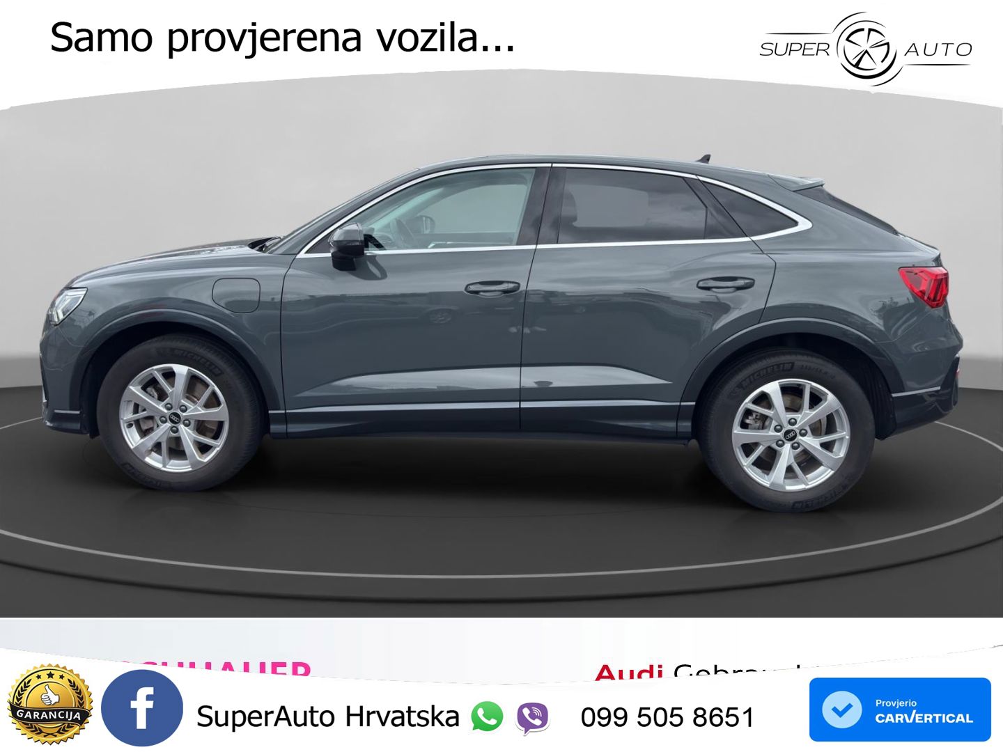 Audi Q3 Sportback 45 TFSIe (245 KS) S tronic