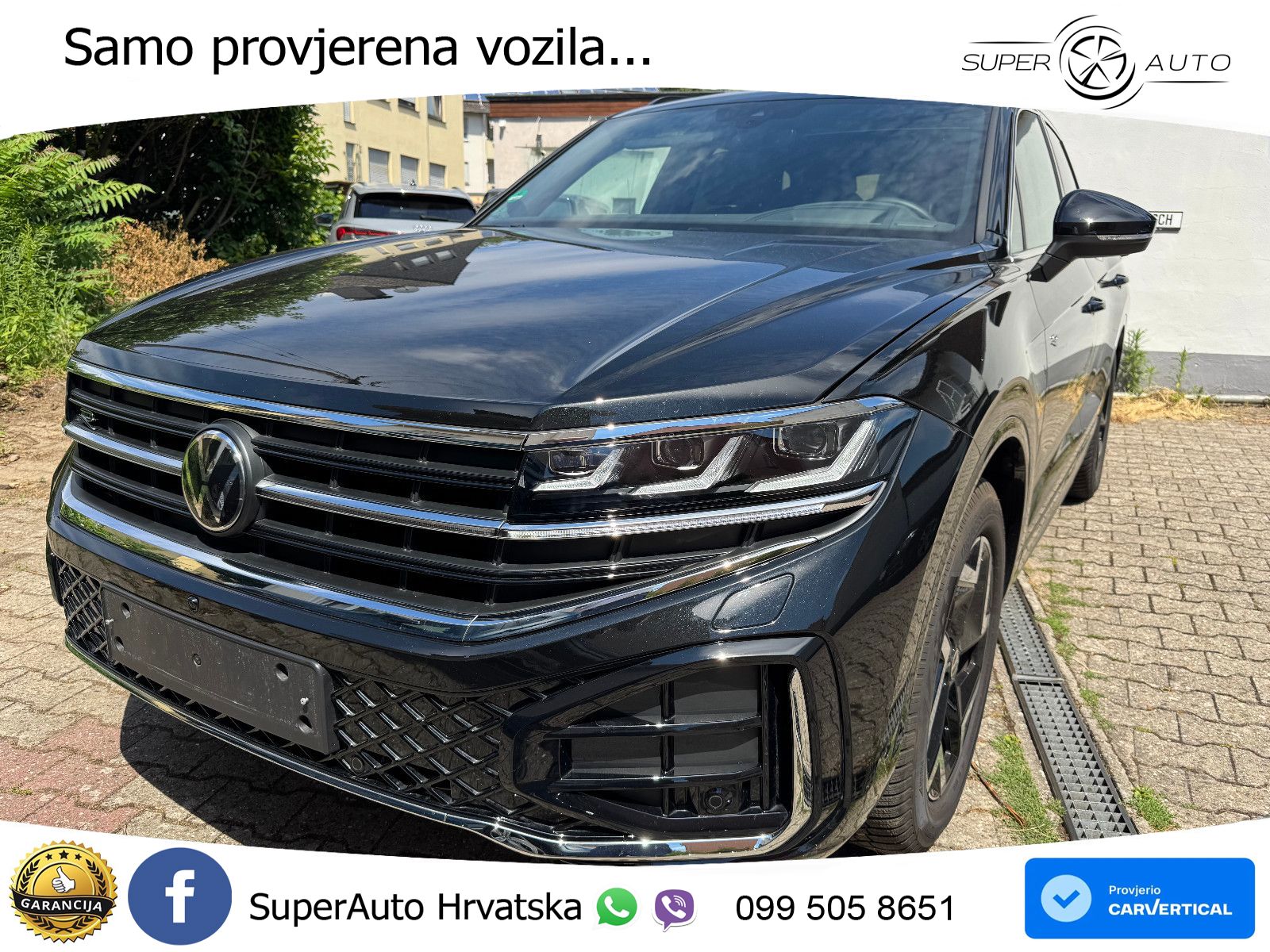Volkswagen Touareg 3.0 V6 TDI (286 KS) 4MOTION Tiptronic R-Line ZRAČNI+ACC+GR SJED+KAM+PANO