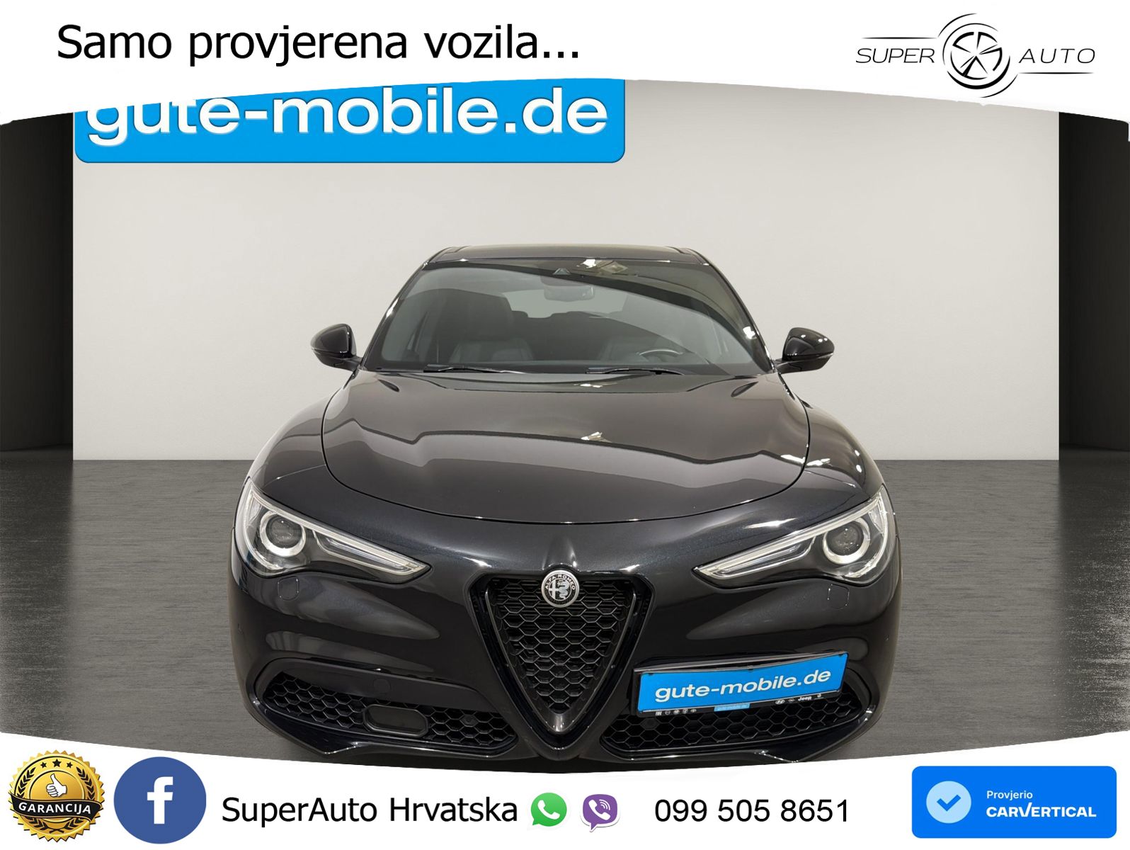 Alfa Romeo Stelvio 2.0 Turbo (280 KS) Q4 Automatic LED+GR SJED+ACC