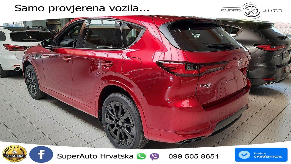 Mazda CX-60 2.5 e-Skyactiv (328 KS) AWD Automatic MATRIX+GR SJED+KAM