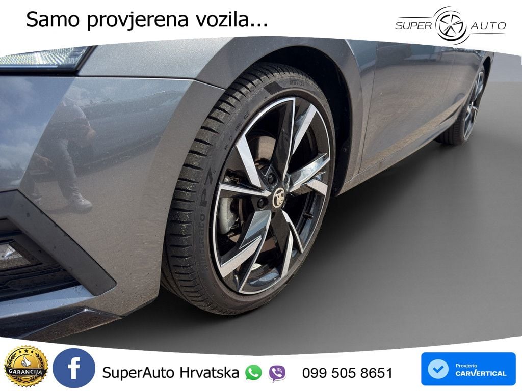 Škoda Octavia Combi 2.0 TSI (190 KS) 4x4 DSG SportLine LED+GR SJED+ACC