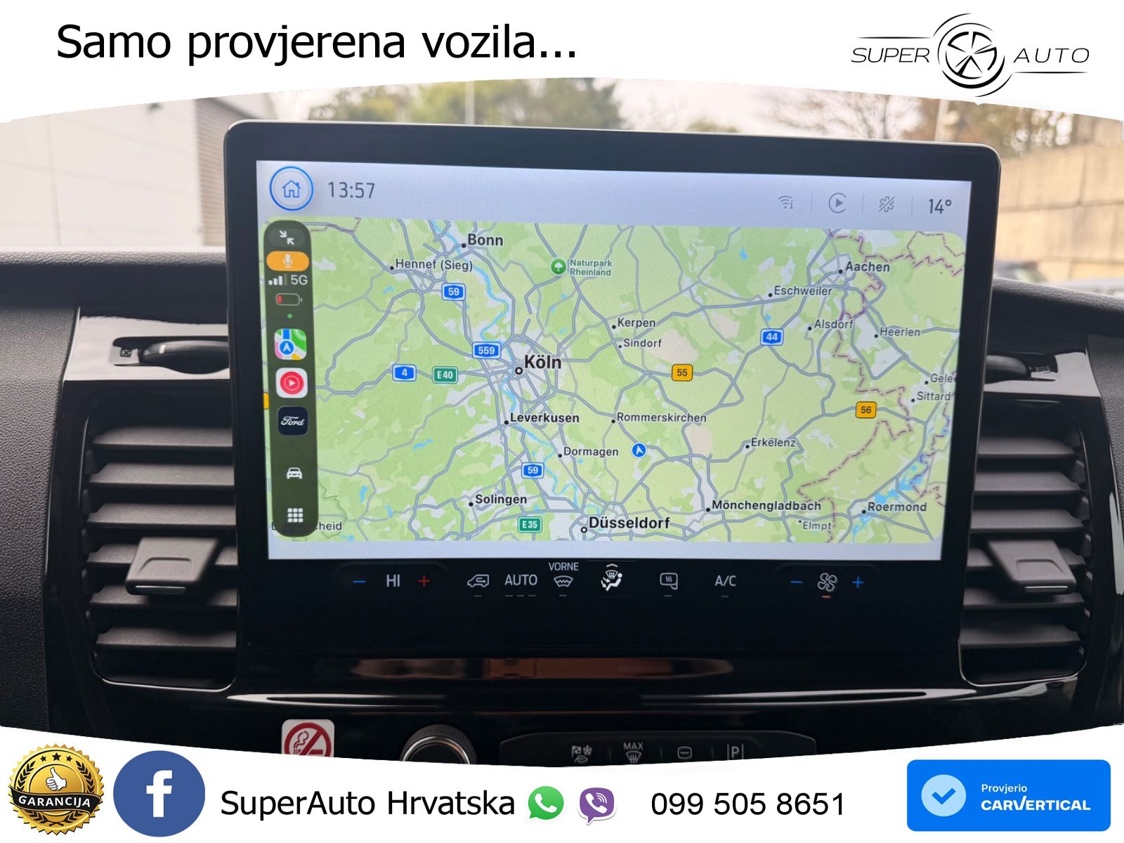Ford Transit Kasten 350 L4 H3*KLIMA*KAMERA*SPUR*PDC 131 KS