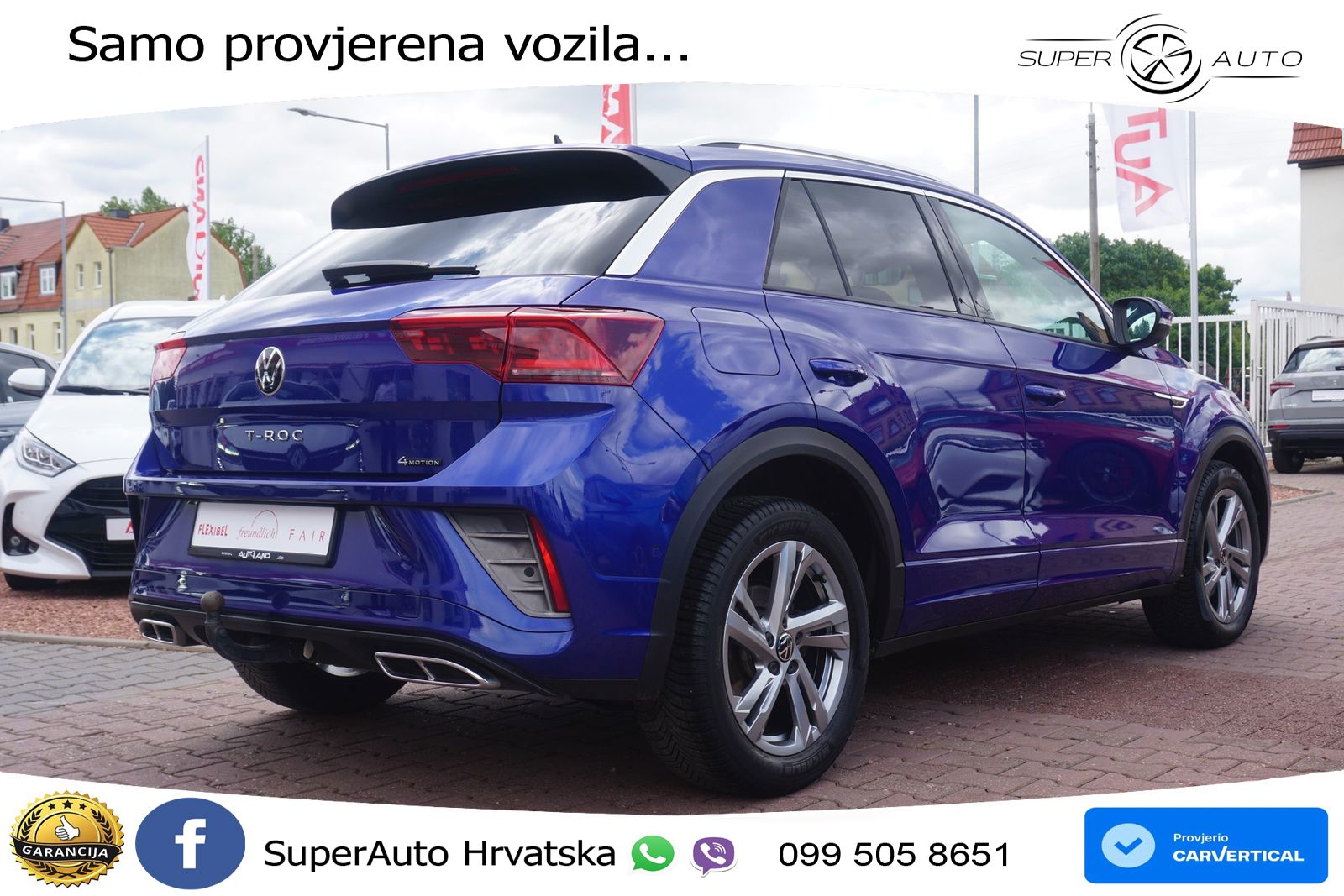 Volkswagen T-Roc I 2.0 TSI (190 KS) 4M DSG LED+GR SJED+ACC