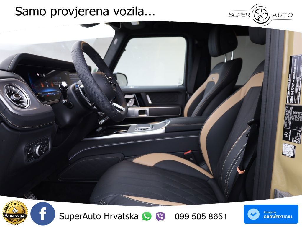 Mercedes AMG G 63 Long V8 (585 KS) 4MATIC 9G-TRONIC AMG SPEEDSHIFT TCT Superior LED+GR SJED+ACC