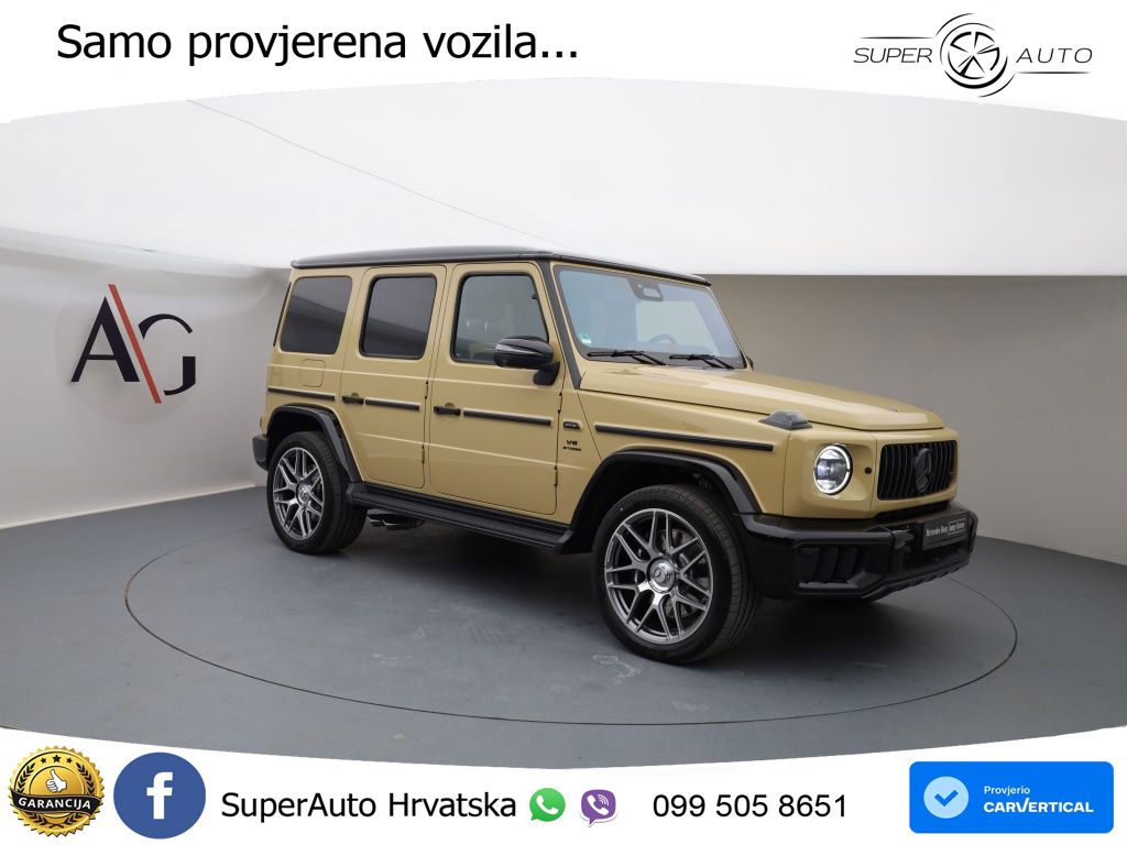 Mercedes AMG G 63 Long V8 (585 KS) 4MATIC 9G-TRONIC AMG SPEEDSHIFT TCT Superior LED+GR SJED+ACC