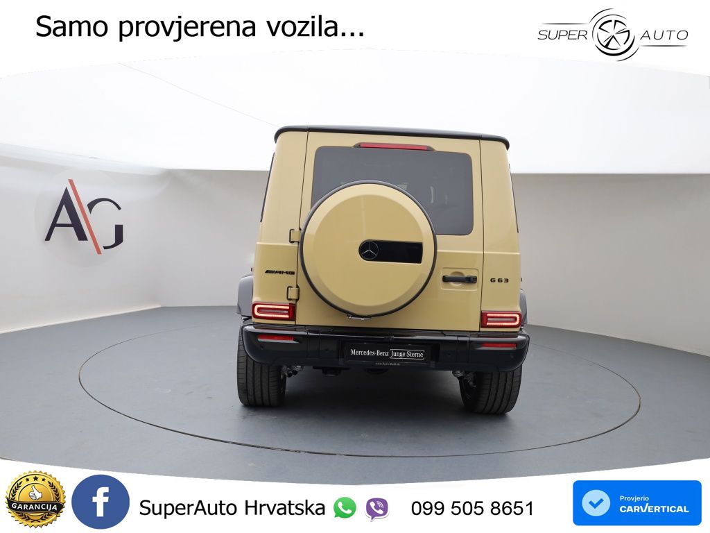 Mercedes AMG G 63 Long V8 (585 KS) 4MATIC 9G-TRONIC AMG SPEEDSHIFT TCT Superior LED+GR SJED+ACC