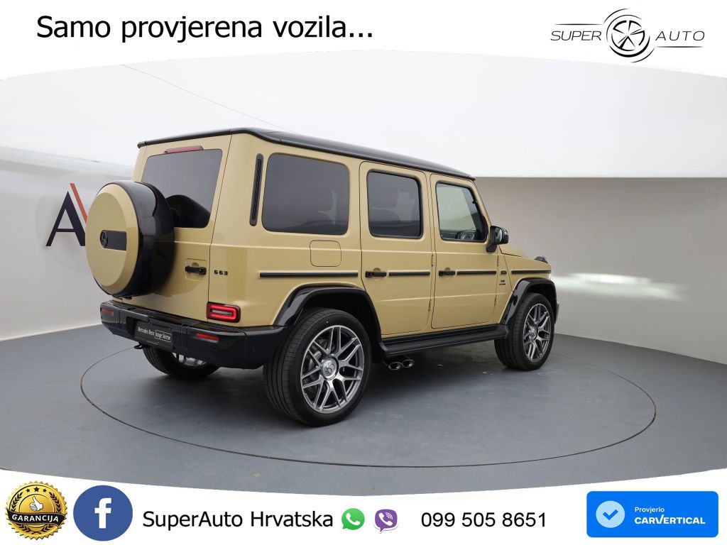 Mercedes AMG G 63 Long V8 (585 KS) 4MATIC 9G-TRONIC AMG SPEEDSHIFT TCT Superior LED+GR SJED+ACC