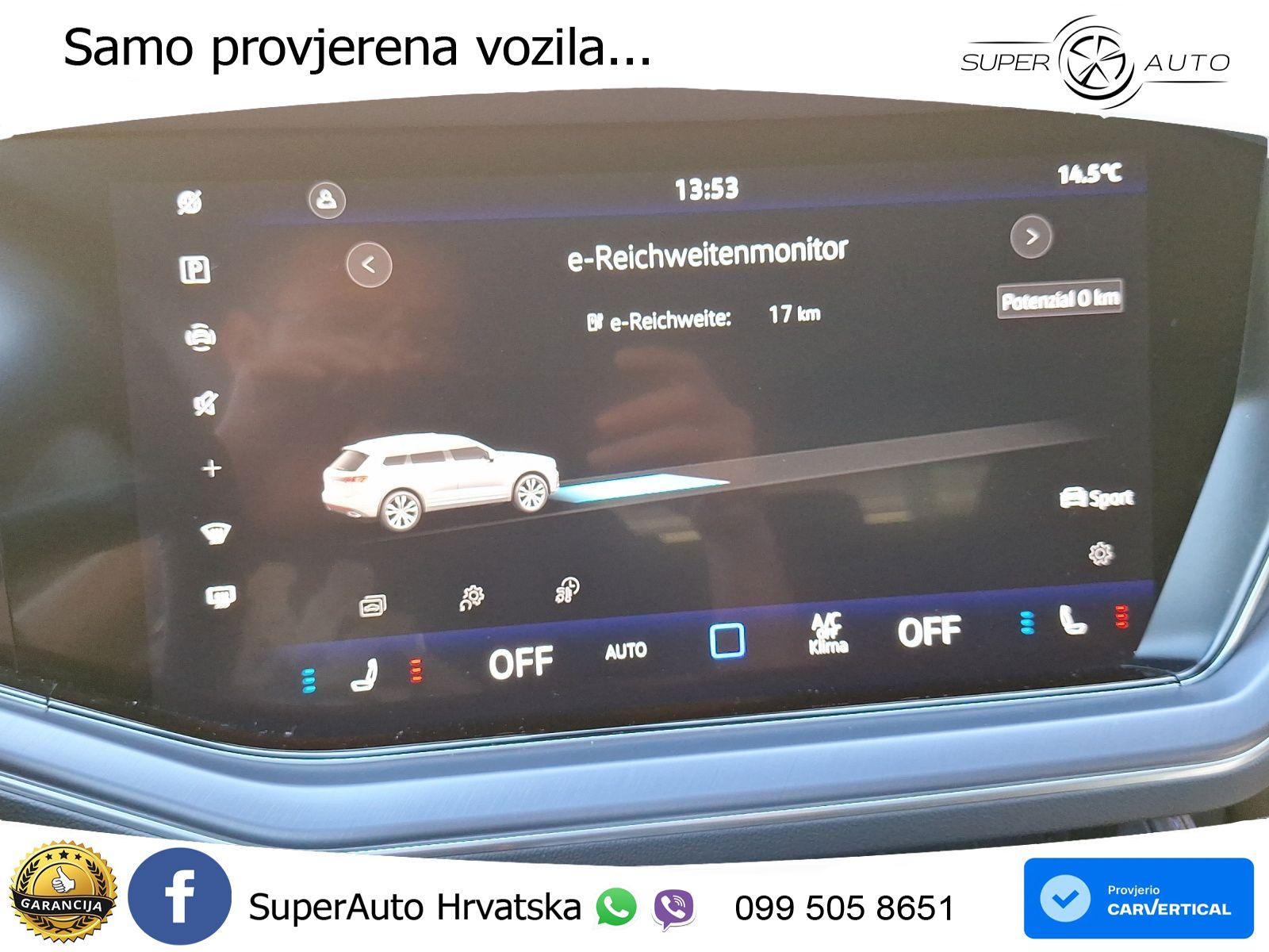 Volkswagen Touareg R 3.0 V6 TFSI (462 KS) 4MOTION Tiptronic ZRAČNI+ACC+4xGR SJED+KAM