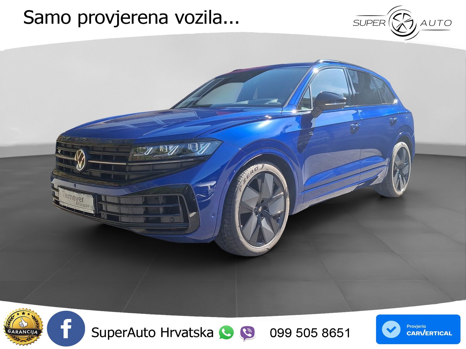 Volkswagen Touareg R 3.0 V6 TFSI (462 KS) 4MOTION Tiptronic ZRAČNI+ACC+4xGR SJED+KAM