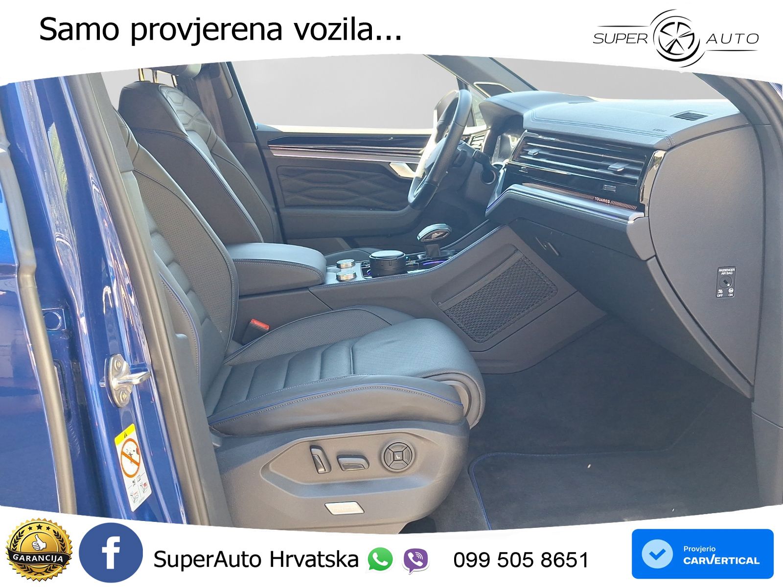 Volkswagen Touareg R 3.0 V6 TFSI (462 KS) 4MOTION Tiptronic ZRAČNI+ACC+4xGR SJED+KAM