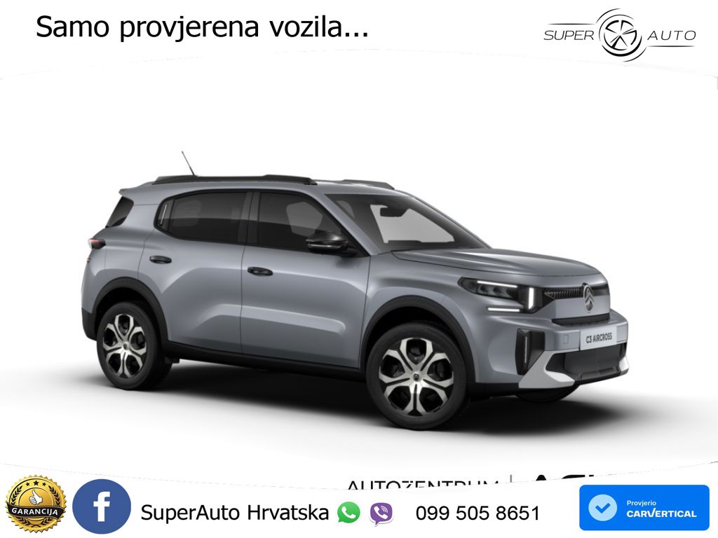 Citroen C3 Aircross 1.2 PureTech (101 KS) PLUS