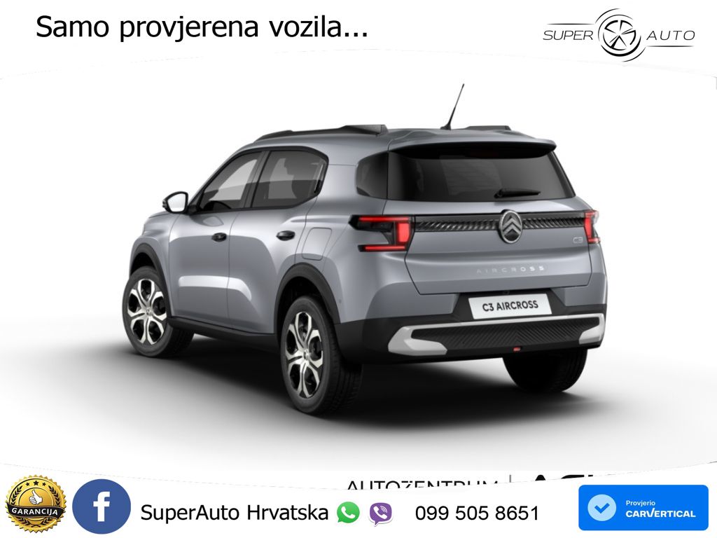 Citroen C3 Aircross 1.2 PureTech (101 KS) PLUS