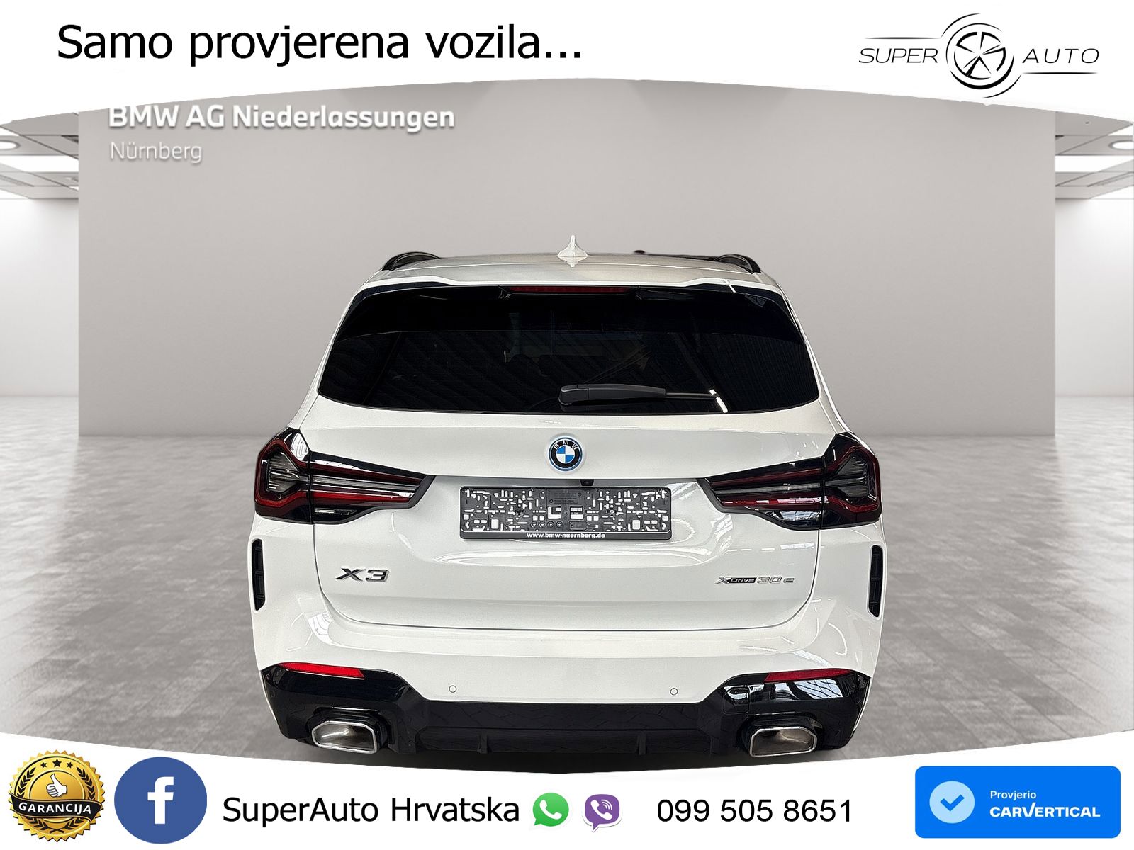 BMW X3 30e xDrive Steptronic